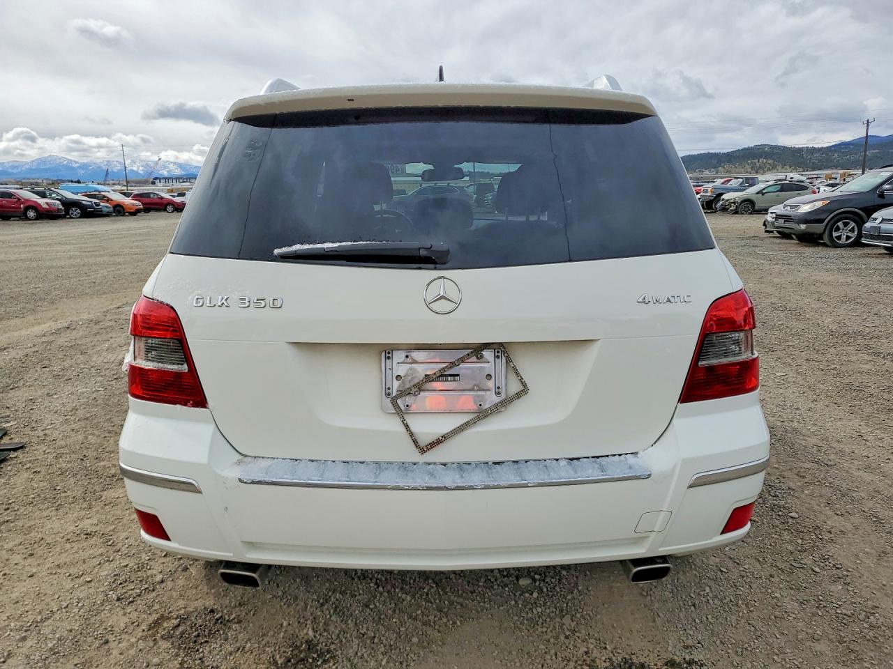 2010 Mercedes-benz Glk 350 4matic White vin: WDCGG8HB8AF332095