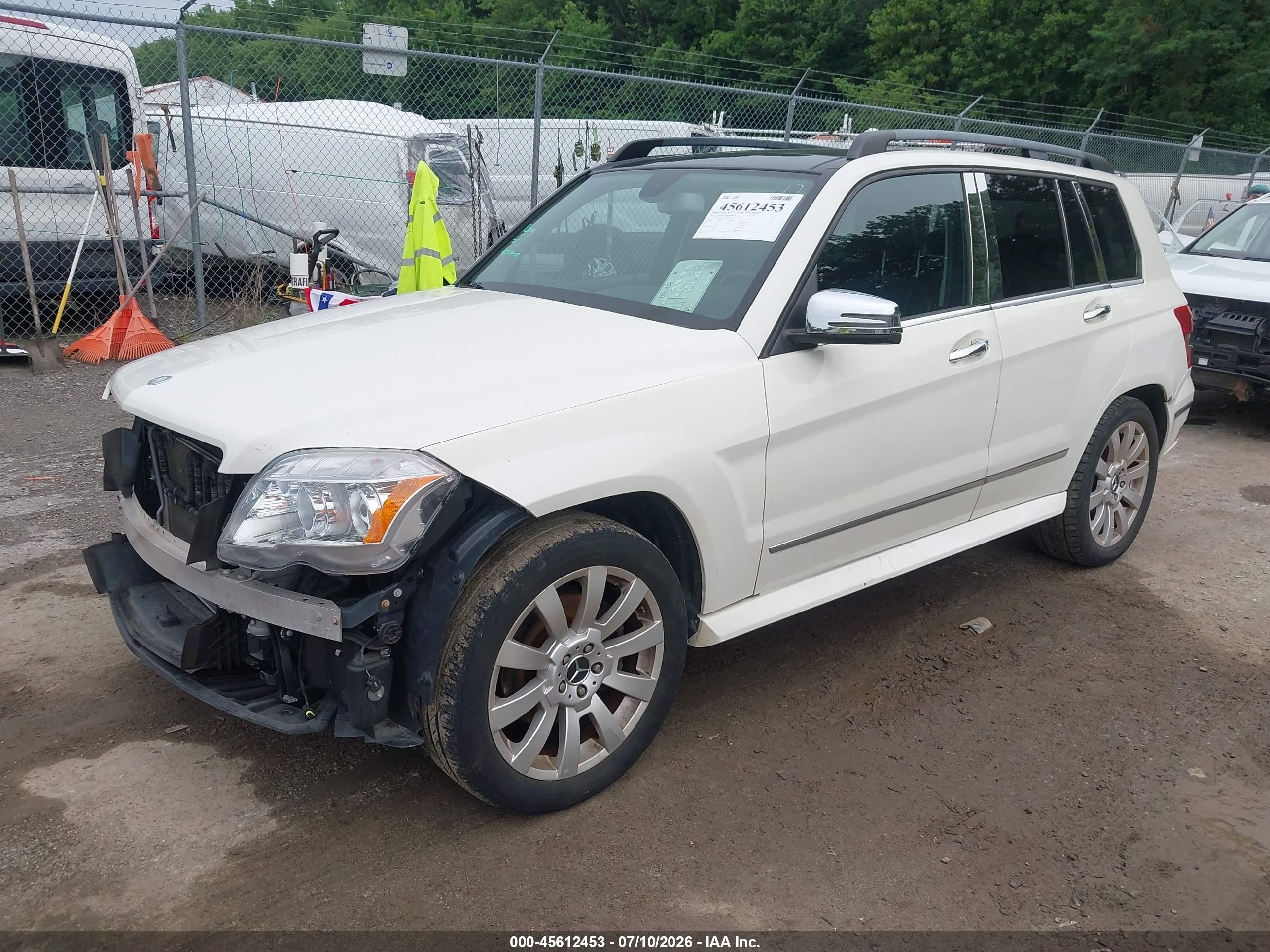 2010 Mercedes-benz Glk 350 4matic White vin: WDCGG8HB8AF373889