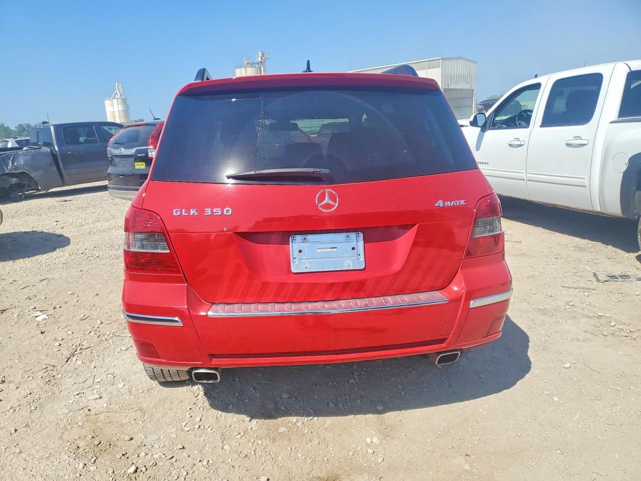 2010 Mercedes-benz Glk 350 4matic Красный vin: WDCGG8HB8AF437753