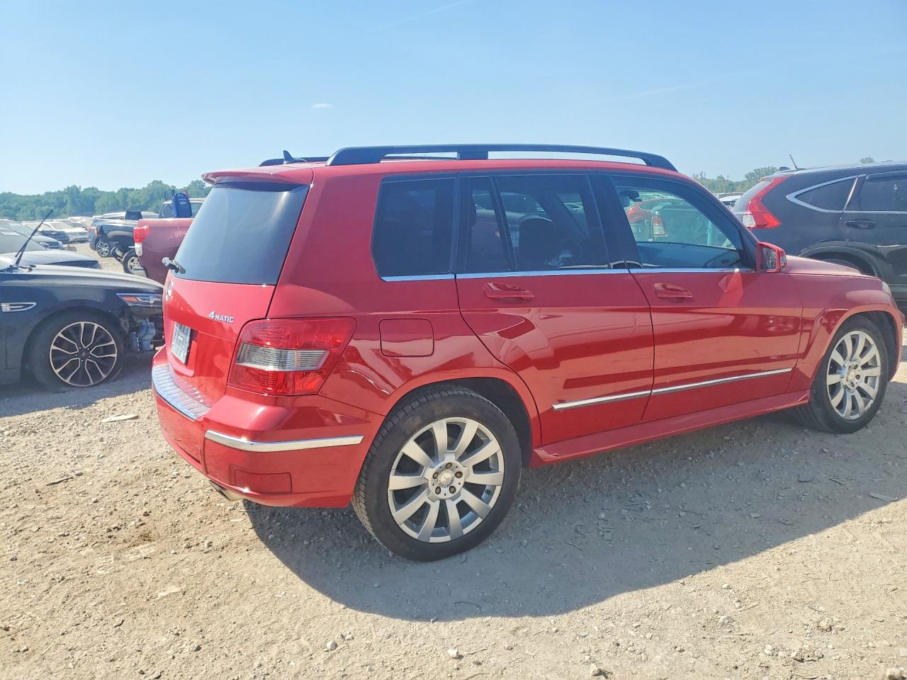 2010 Mercedes-benz Glk 350 4matic Красный vin: WDCGG8HB8AF437753