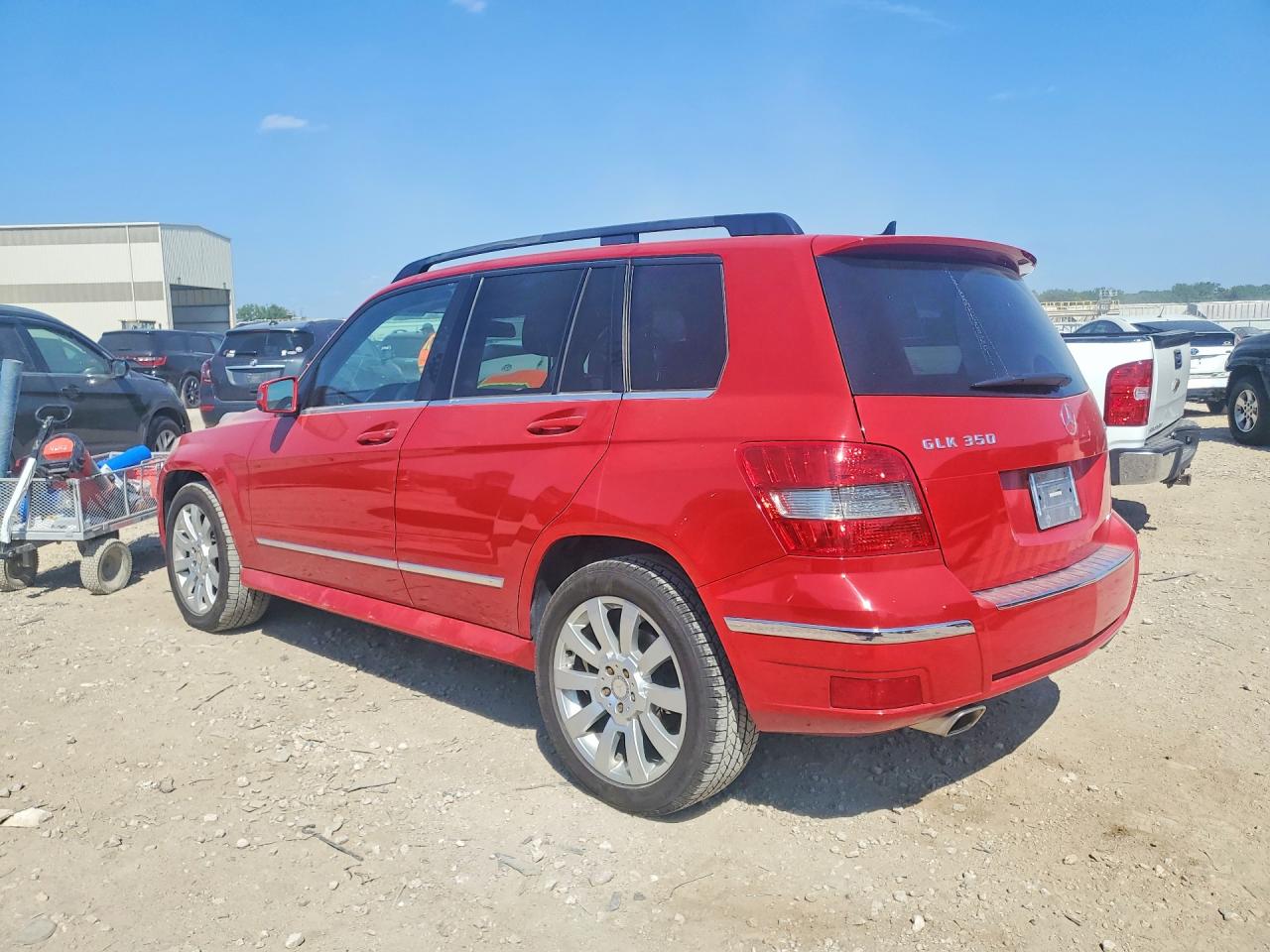 2010 Mercedes-benz Glk 350 4matic Красный vin: WDCGG8HB8AF437753