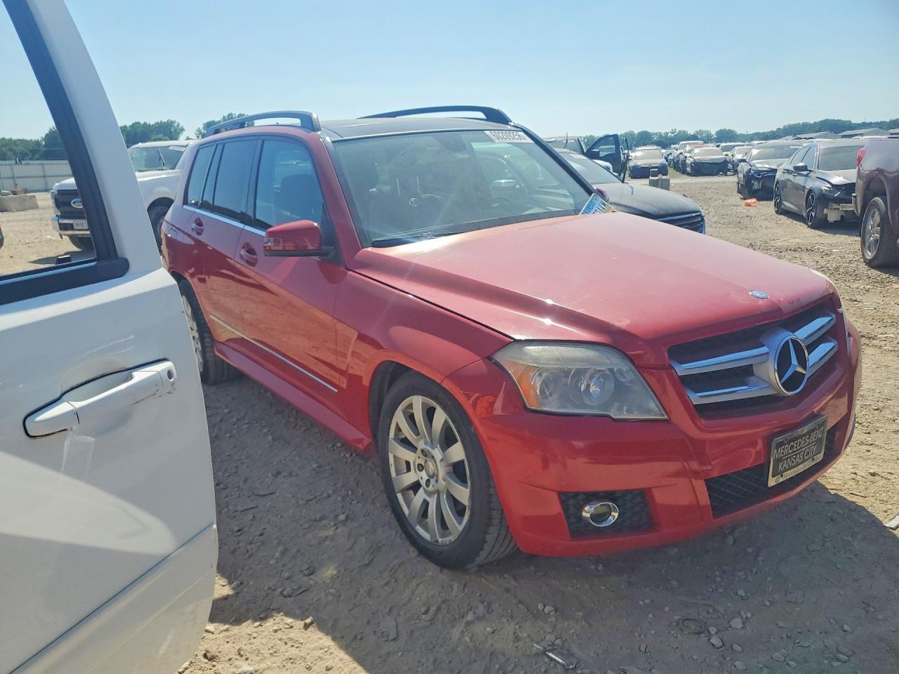 2010 Mercedes-benz Glk 350 4matic Красный vin: WDCGG8HB8AF437753