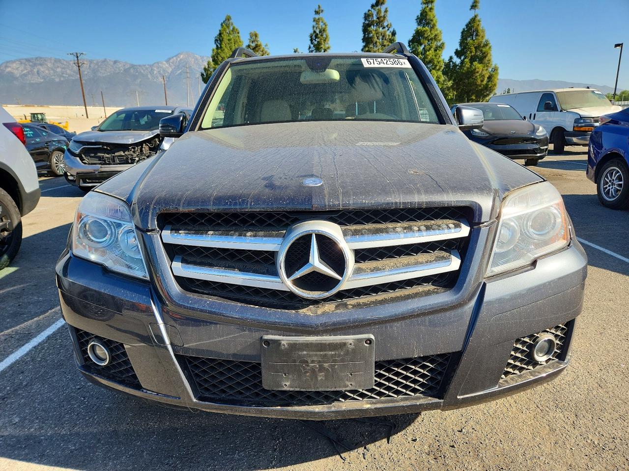 2010 Mercedes-benz Glk-class Glk350 4-matic Синий vin: WDCGG8HB8AF481641