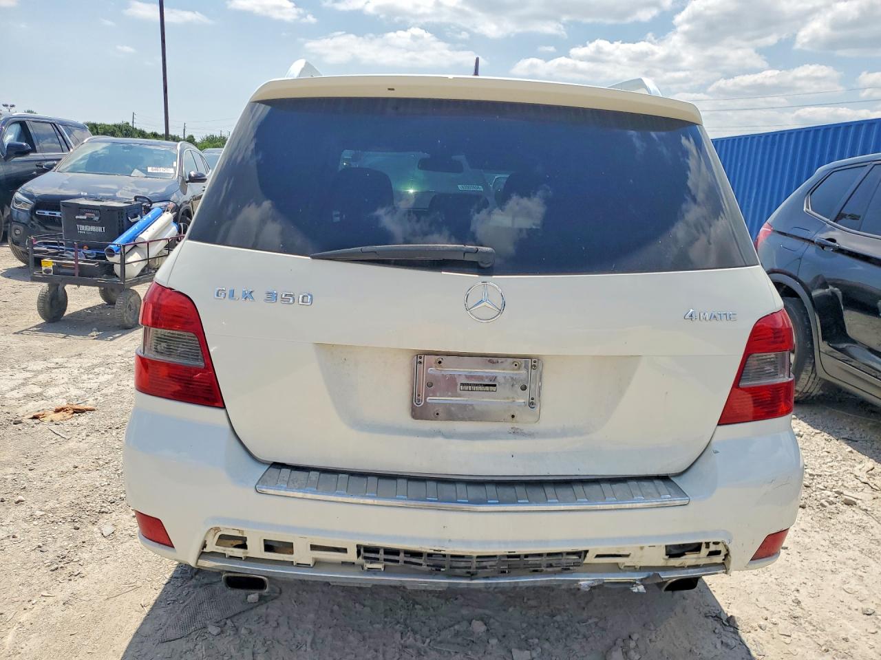 2011 Mercedes-benz Glk 350 4matic Белый vin: WDCGG8HB8BF604047