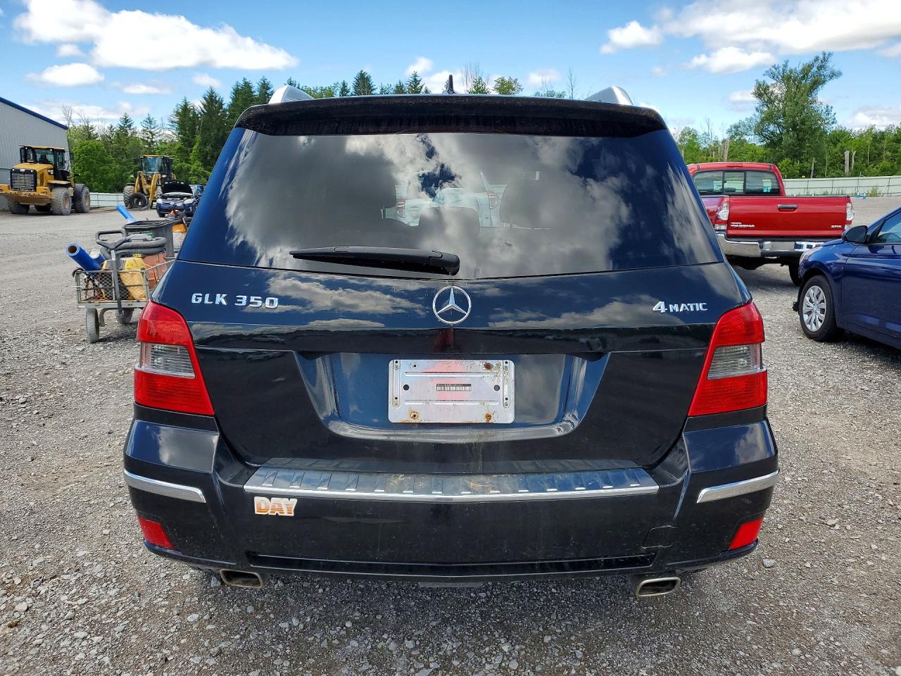2011 Mercedes-benz Glk 350 4matic Black vin: WDCGG8HB8BF658058