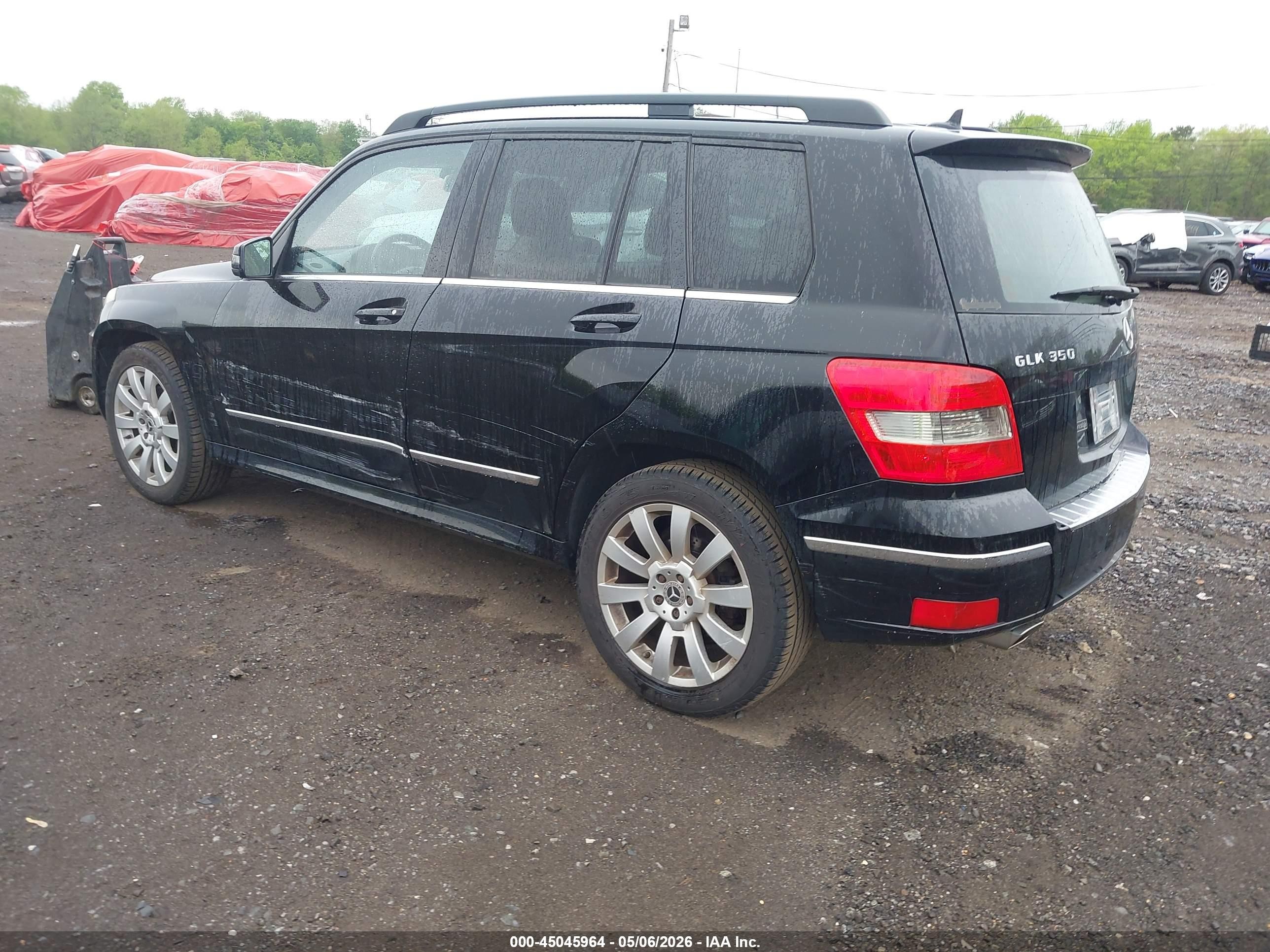 2011 Mercedes-benz Glk 350 4matic Black vin: WDCGG8HB8BF676589