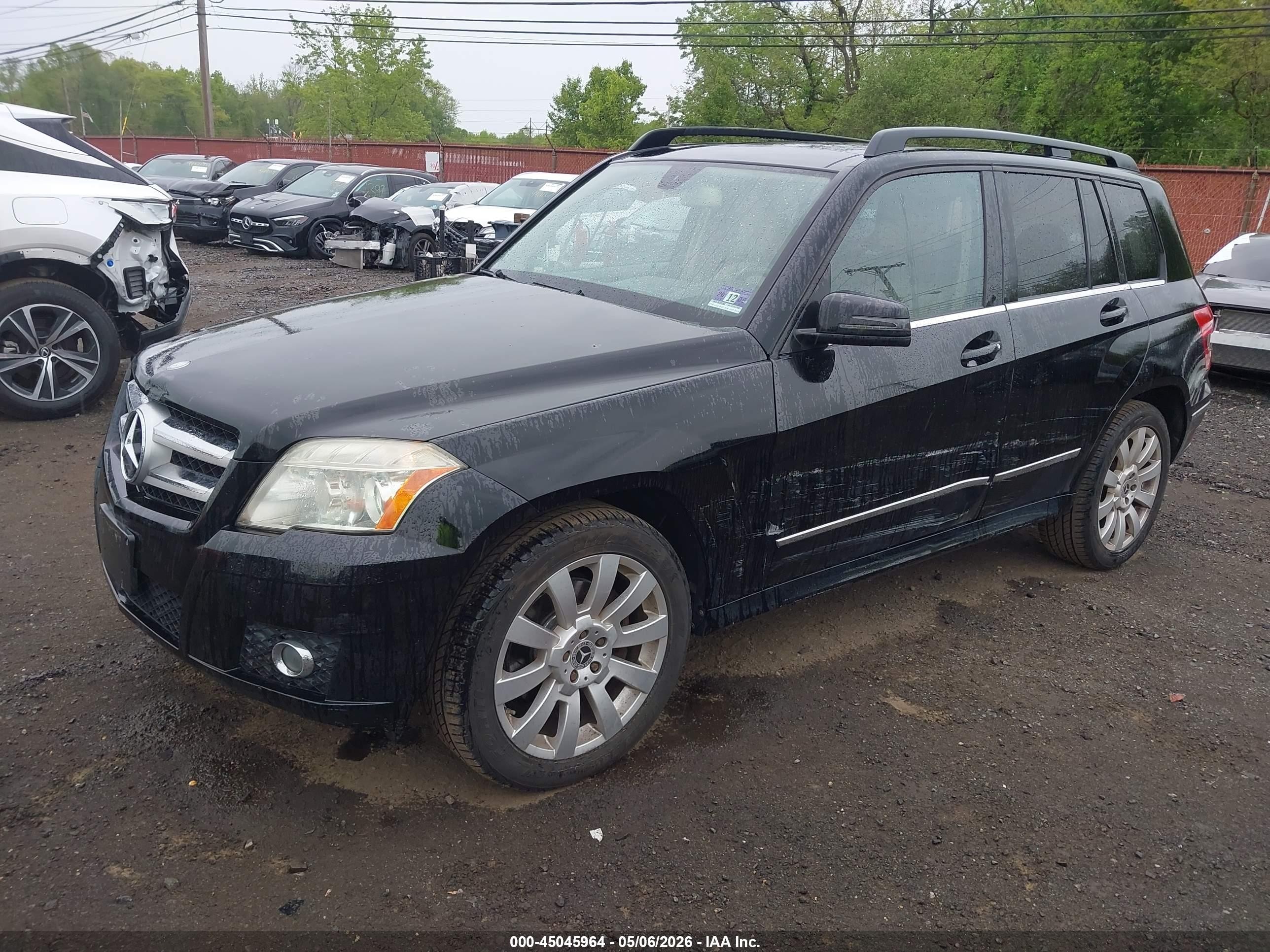 2011 Mercedes-benz Glk 350 4matic Black vin: WDCGG8HB8BF676589