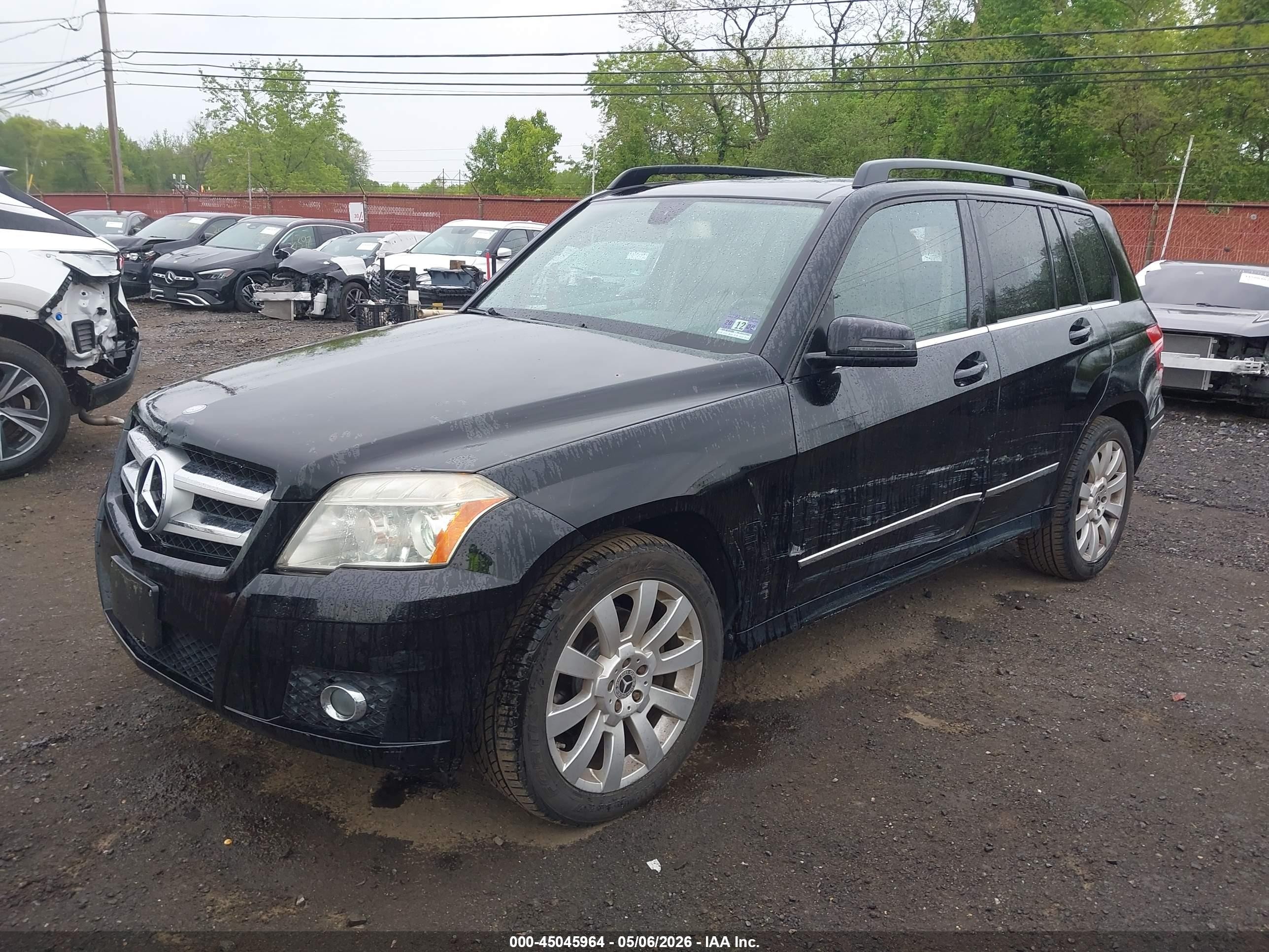 2011 Mercedes-benz Glk 350 4matic Black vin: WDCGG8HB8BF676589