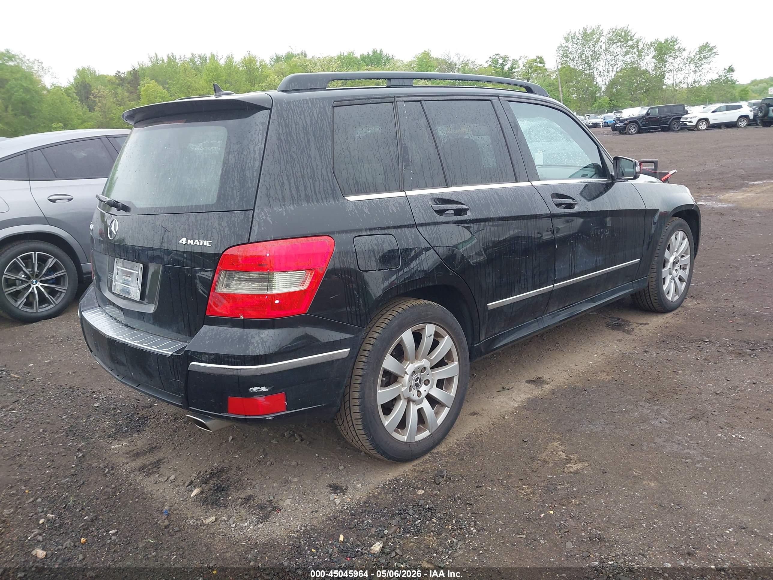 2011 Mercedes-benz Glk 350 4matic Black vin: WDCGG8HB8BF676589