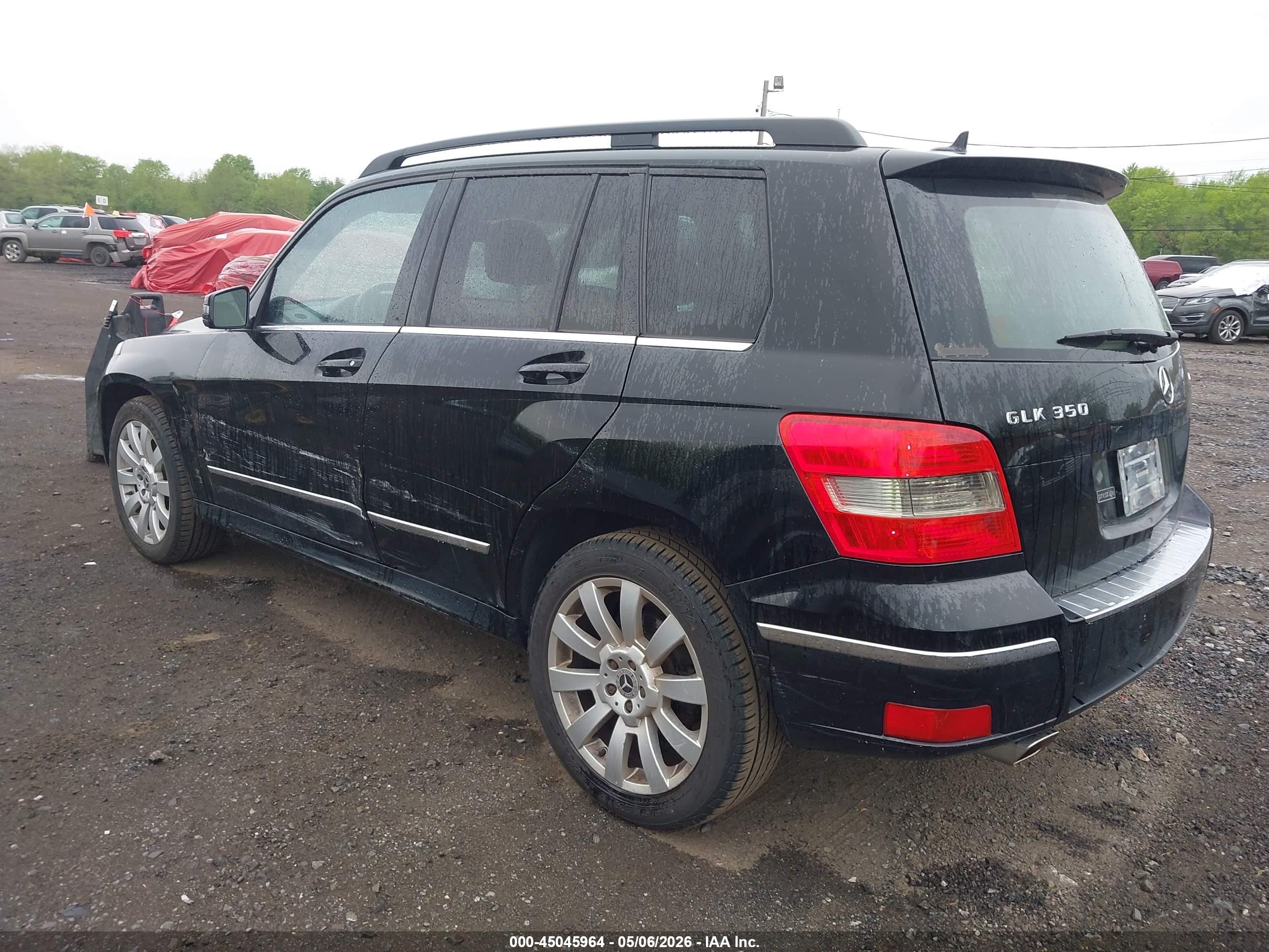 2011 Mercedes-benz Glk 350 4matic Black vin: WDCGG8HB8BF676589