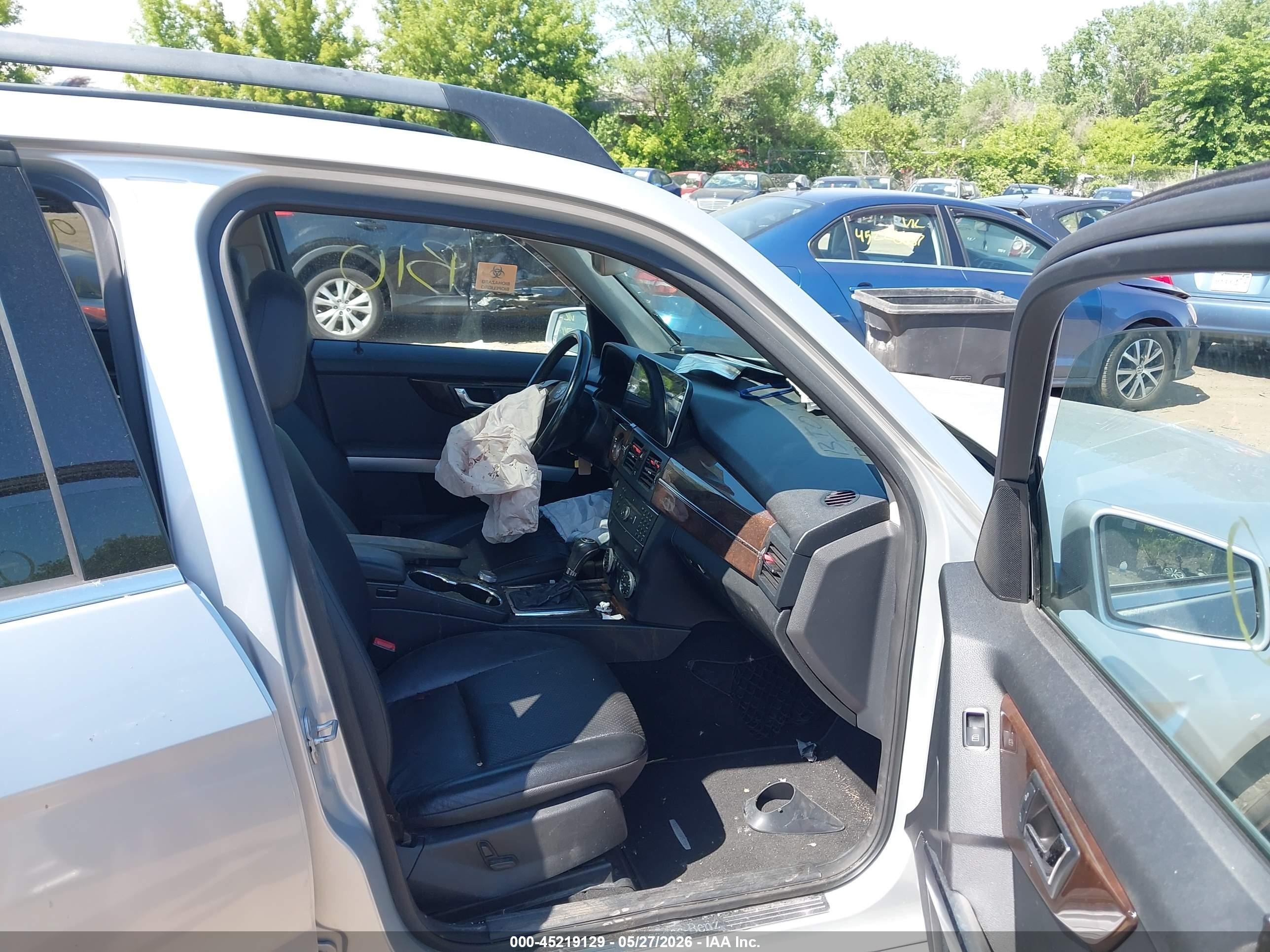 2011 Mercedes-benz Glk 350 4matic Silver vin: WDCGG8HB8BF682666