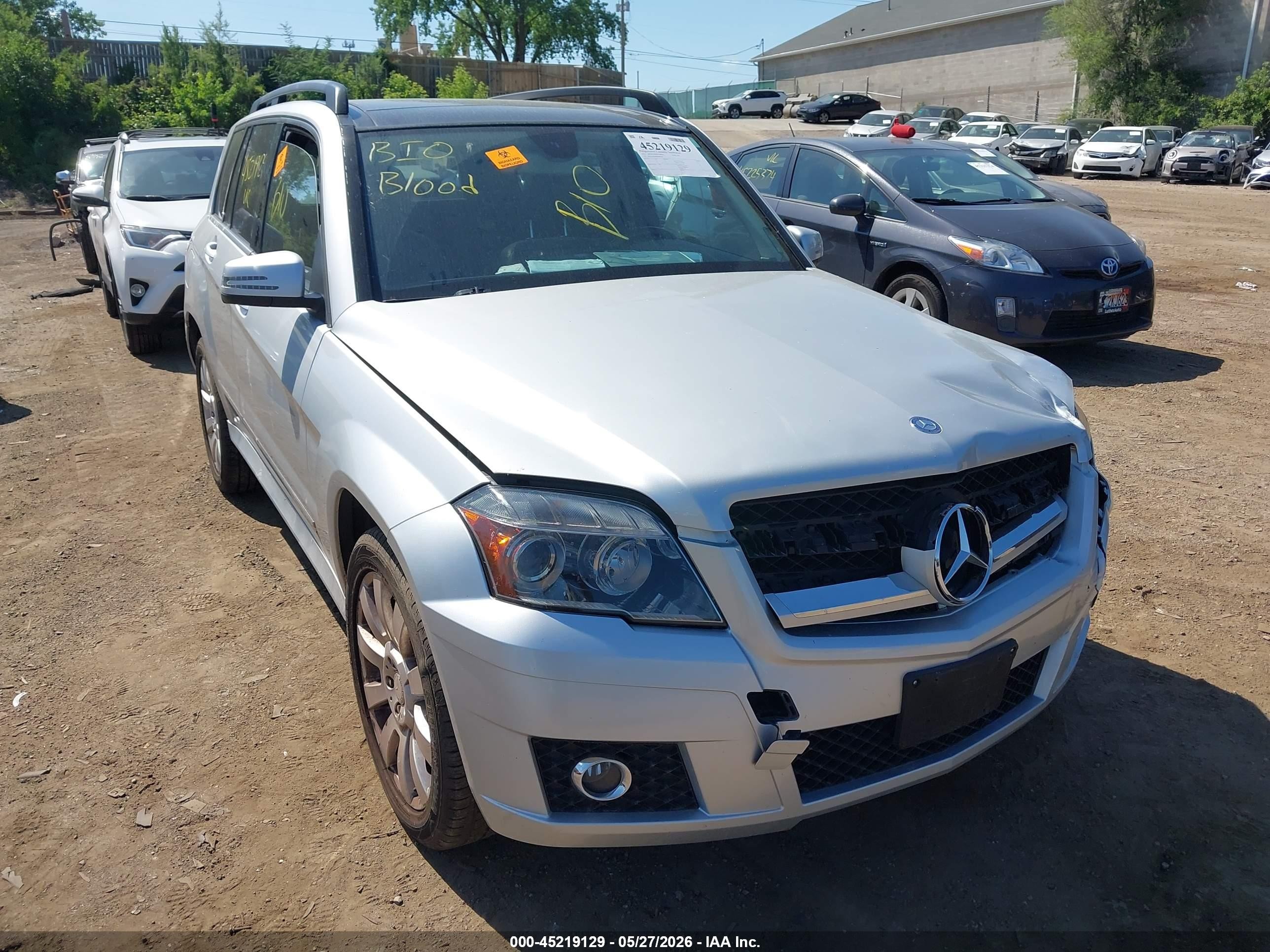 2011 Mercedes-benz Glk 350 4matic Silver vin: WDCGG8HB8BF682666