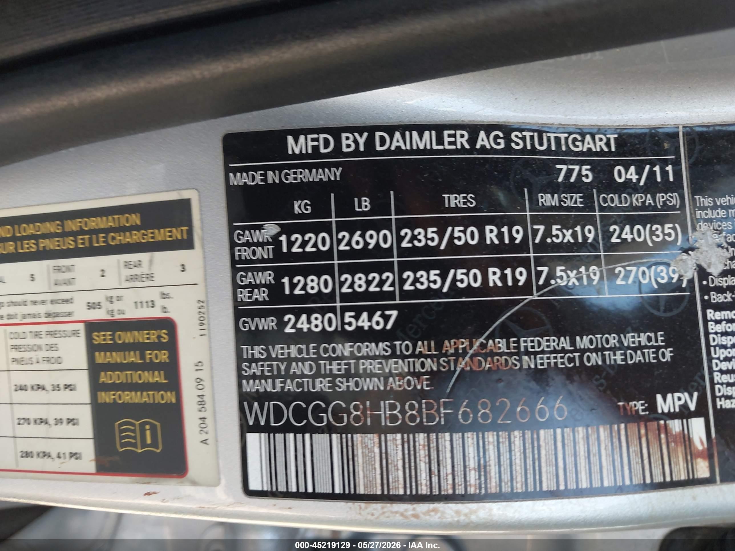 2011 Mercedes-benz Glk 350 4matic Silver vin: WDCGG8HB8BF682666