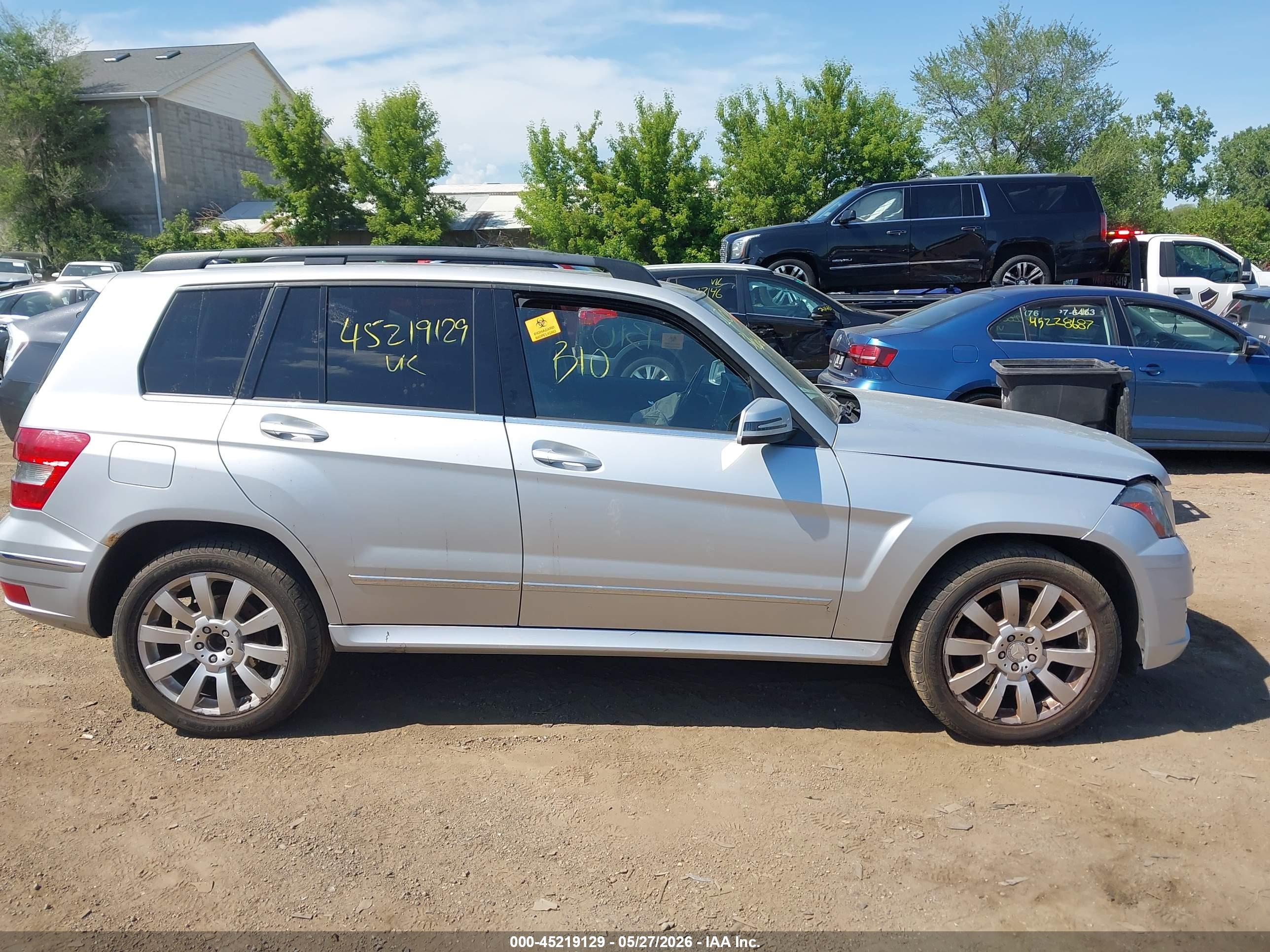 2011 Mercedes-benz Glk 350 4matic Silver vin: WDCGG8HB8BF682666