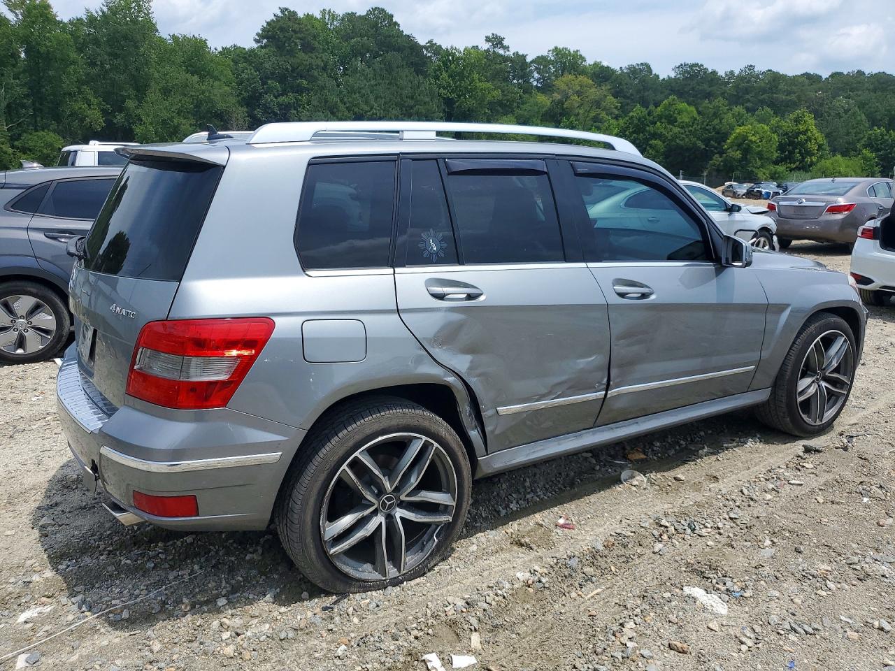 2011 Mercedes-benz Glk 350 4matic Silver vin: WDCGG8HB8BF692811