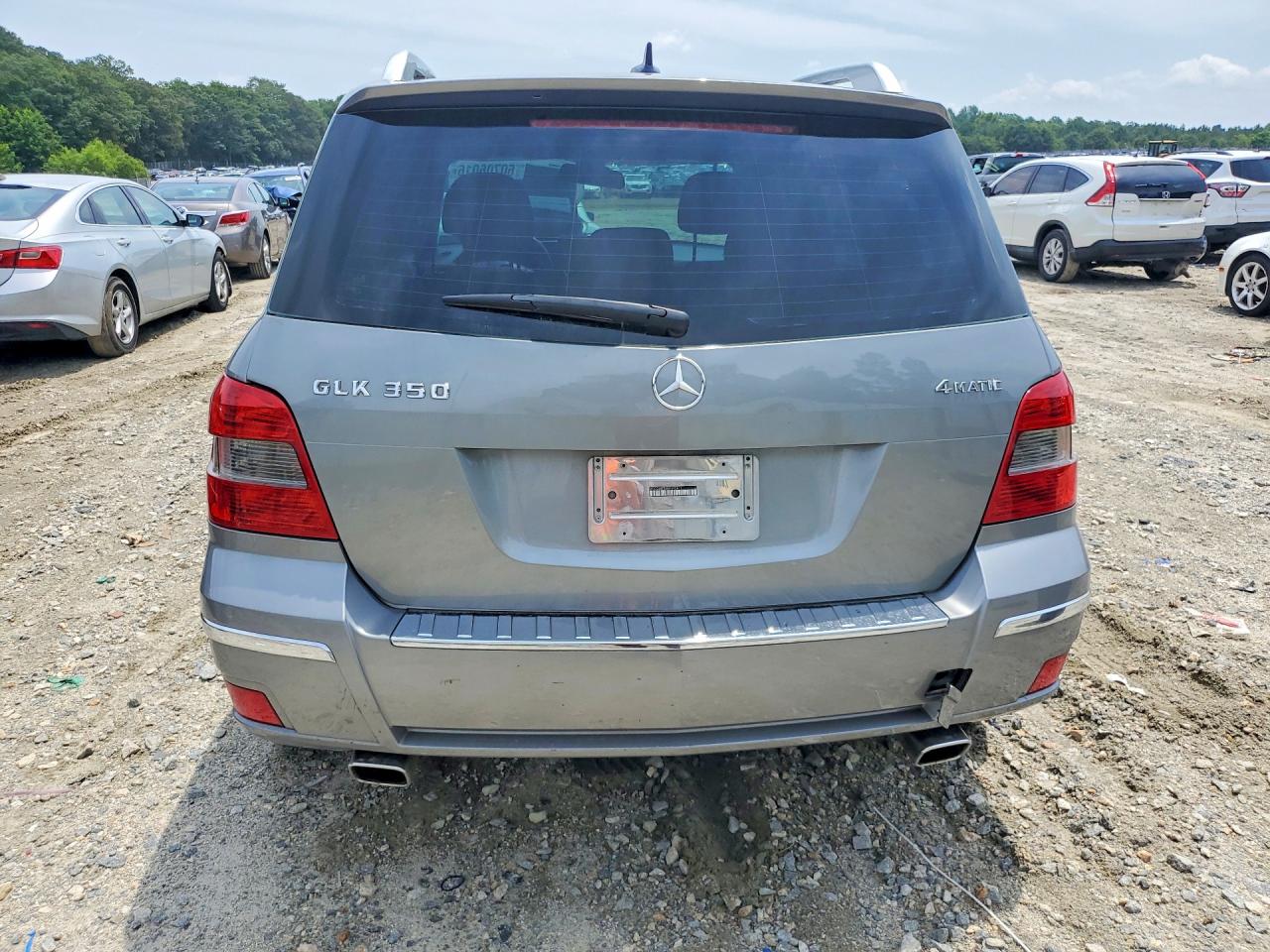 2011 Mercedes-benz Glk 350 4matic Silver vin: WDCGG8HB8BF692811