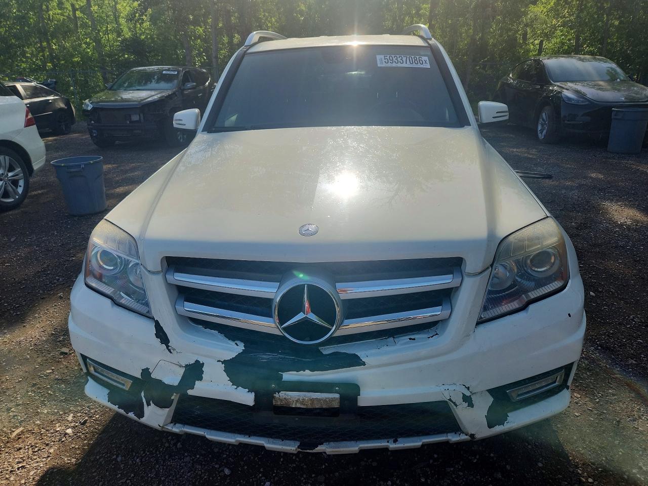 2012 Mercedes-benz Glk 350 4matic White vin: WDCGG8HB8CF734721