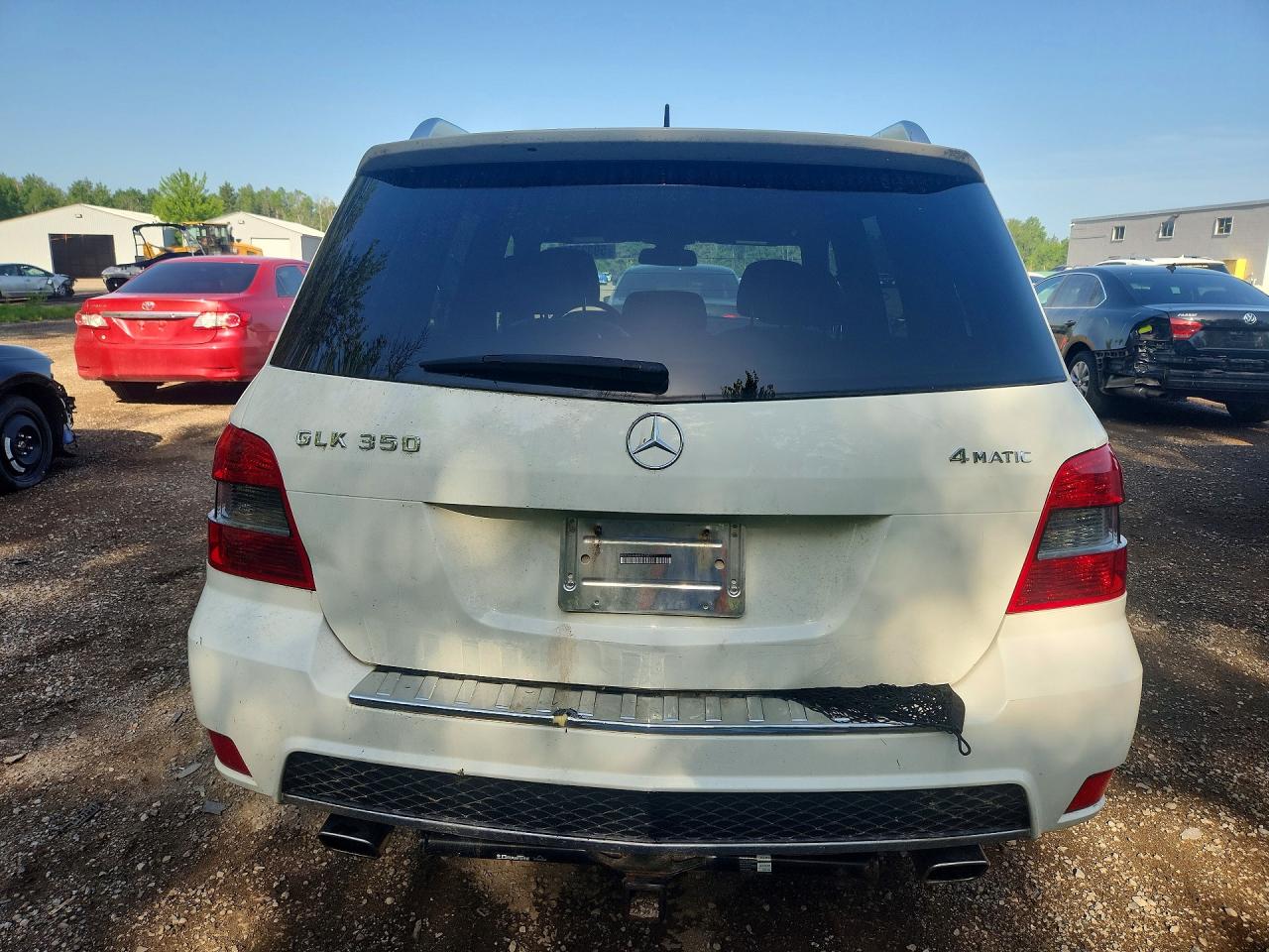 2012 Mercedes-benz Glk 350 4matic White vin: WDCGG8HB8CF734721
