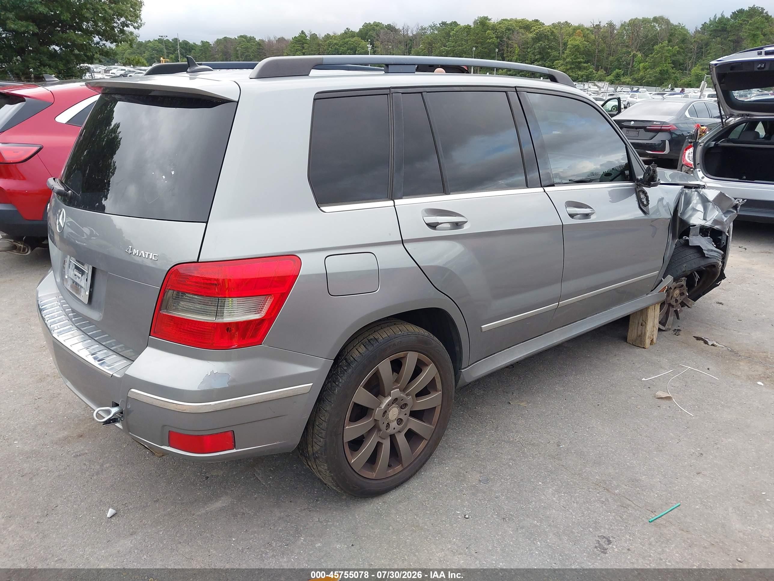 2012 Mercedes-benz Glk 350 4matic Gray vin: WDCGG8HB8CF856768