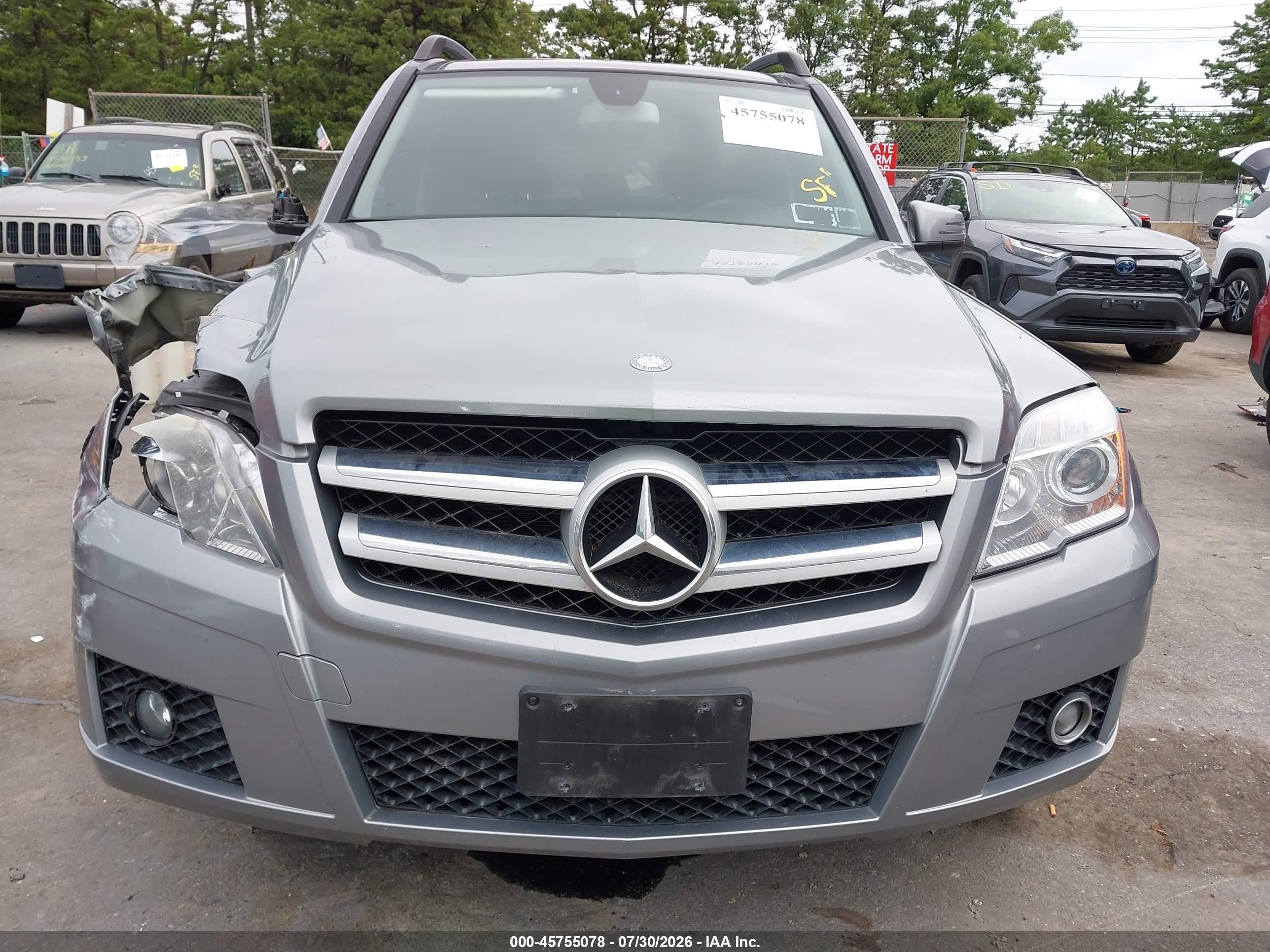 2012 Mercedes-benz Glk 350 4matic Gray vin: WDCGG8HB8CF856768