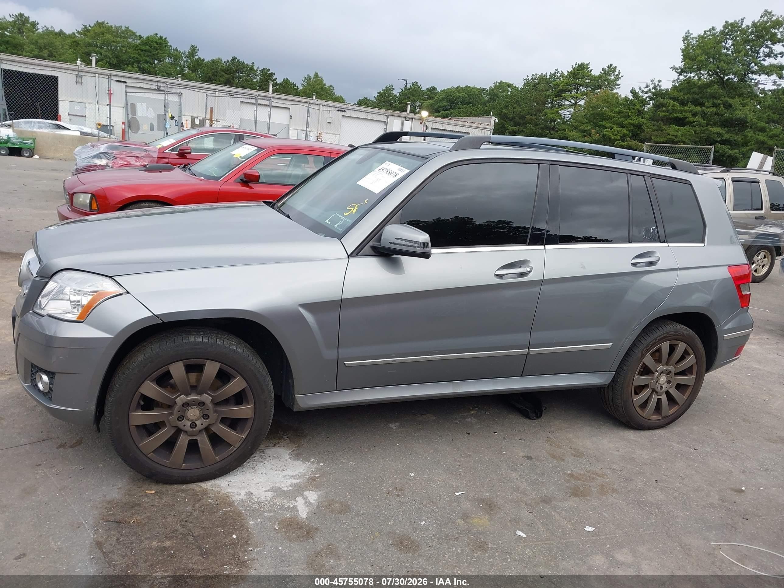 2012 Mercedes-benz Glk 350 4matic Gray vin: WDCGG8HB8CF856768
