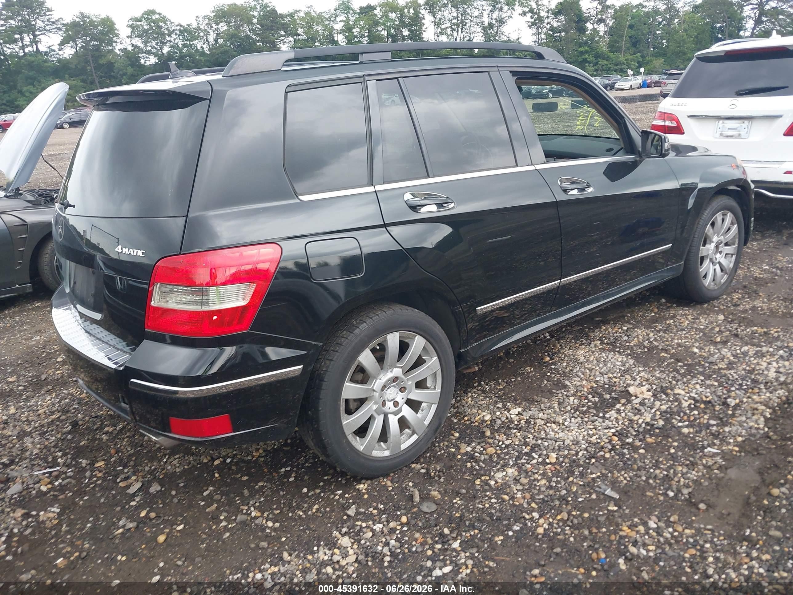 2012 Mercedes-benz Glk 350 4matic Черный vin: WDCGG8HB8CF900381