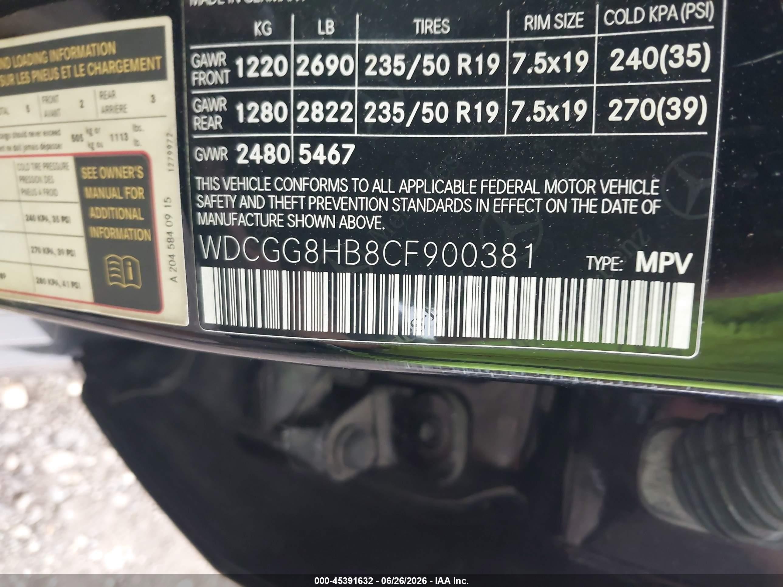 2012 Mercedes-benz Glk 350 4matic Черный vin: WDCGG8HB8CF900381