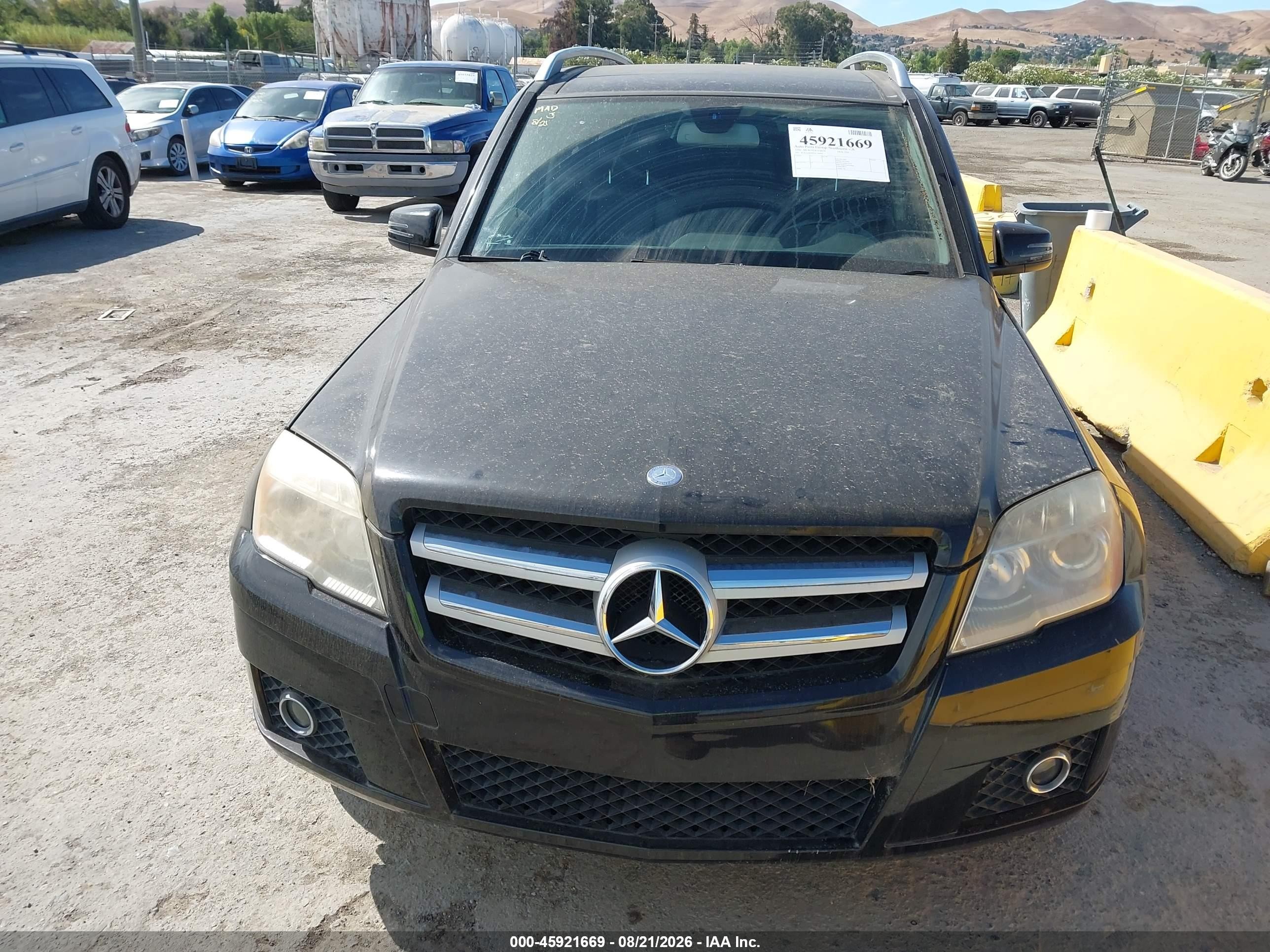 2010 Mercedes-benz Glk 350 4matic Black vin: WDCGG8HB9AF304404