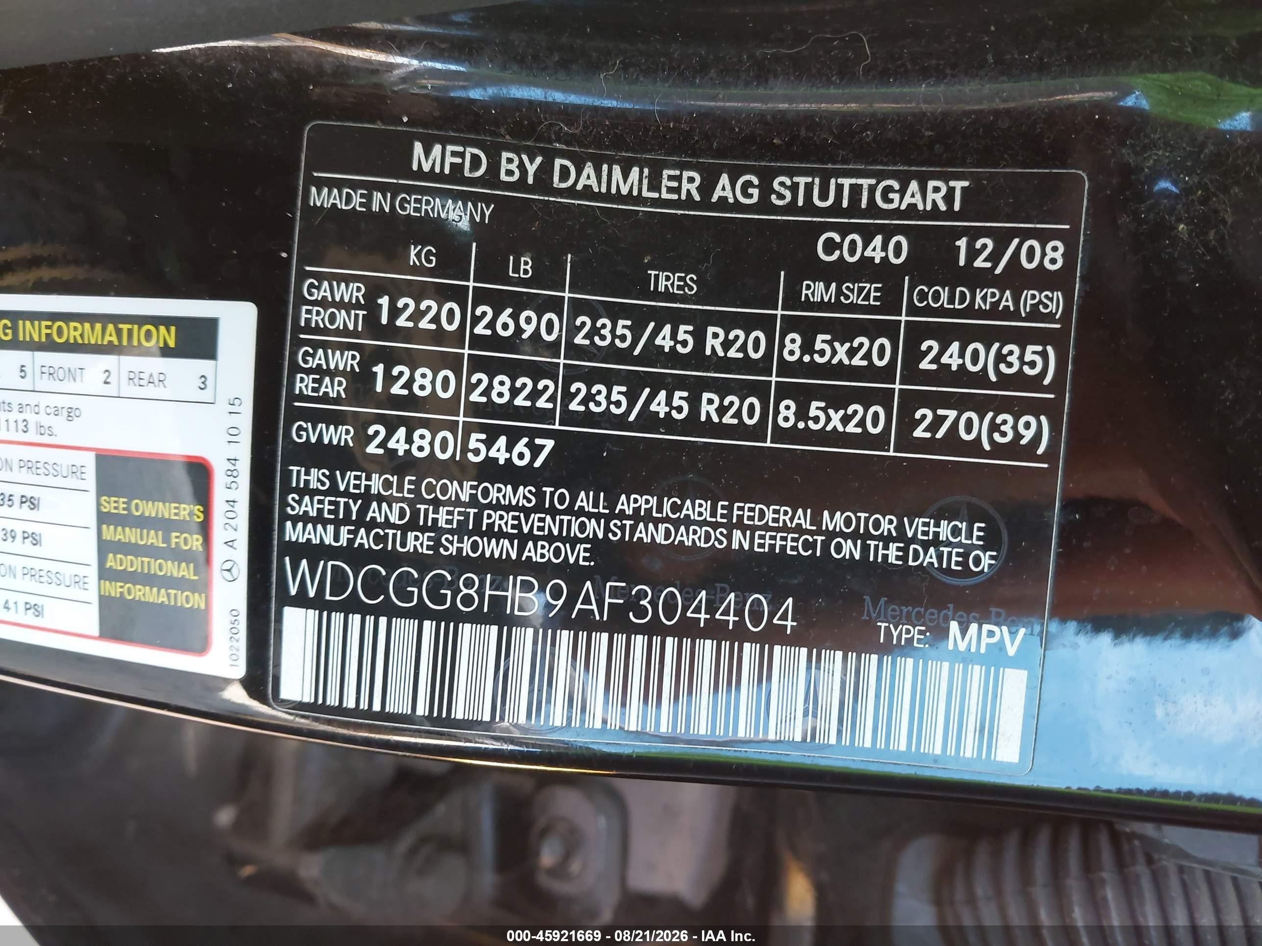 2010 Mercedes-benz Glk 350 4matic Black vin: WDCGG8HB9AF304404