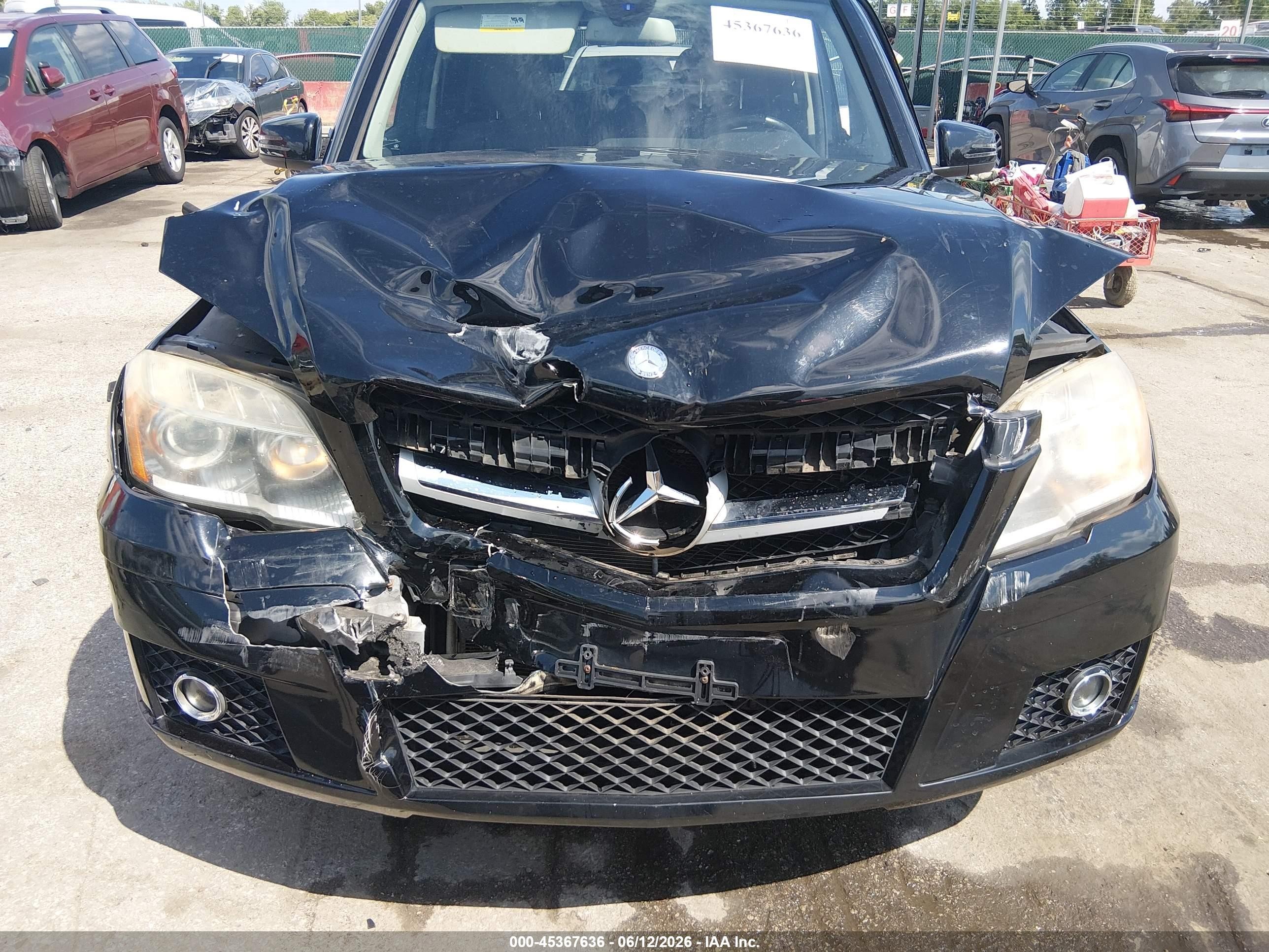 2010 Mercedes-benz Glk 350 4matic Black vin: WDCGG8HB9AF421187