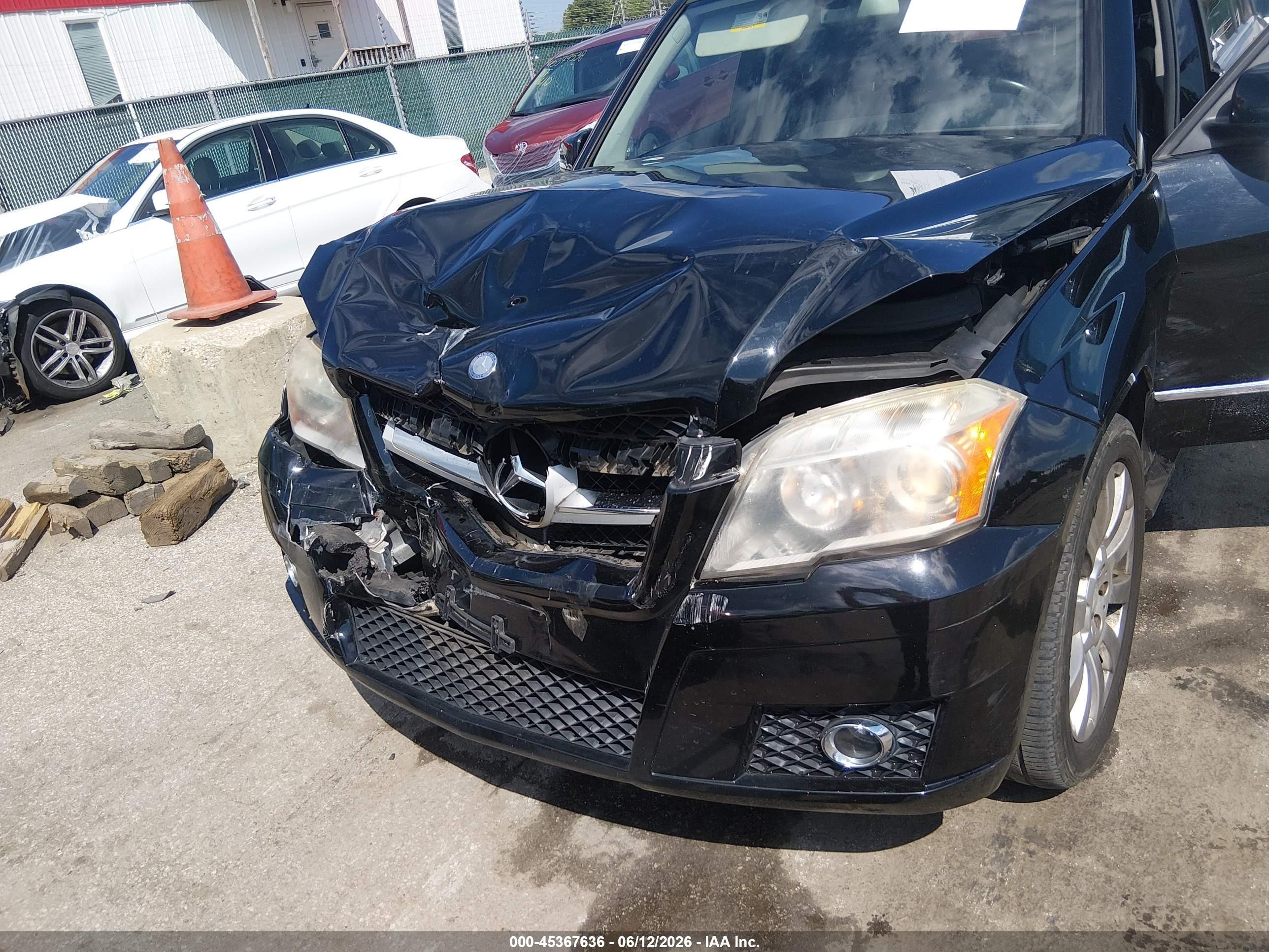 2010 Mercedes-benz Glk 350 4matic Black vin: WDCGG8HB9AF421187