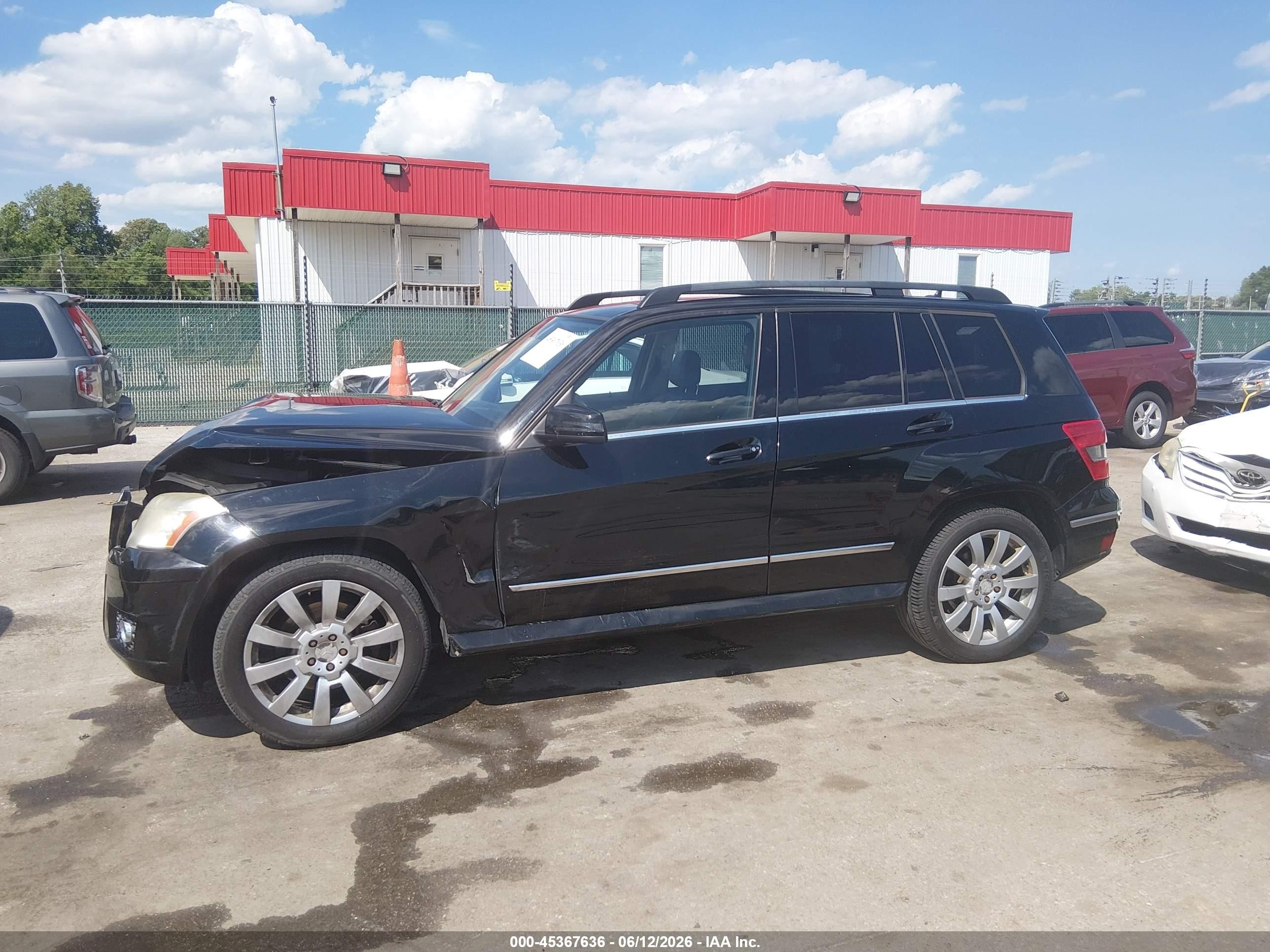 2010 Mercedes-benz Glk 350 4matic Black vin: WDCGG8HB9AF421187