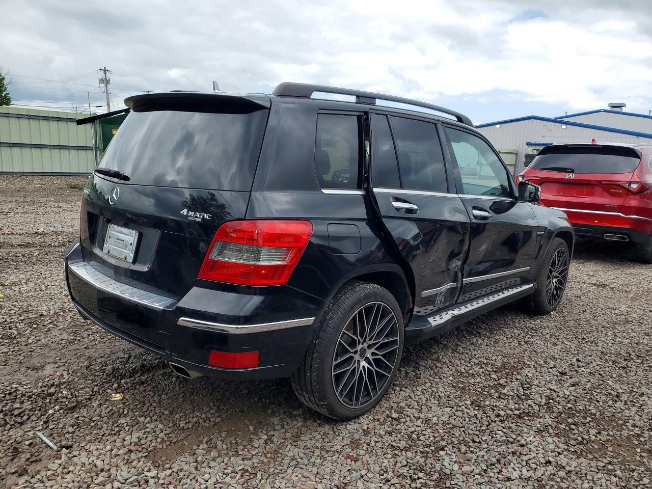 2010 Mercedes-benz Glk 350 4matic Black vin: WDCGG8HB9AF458448