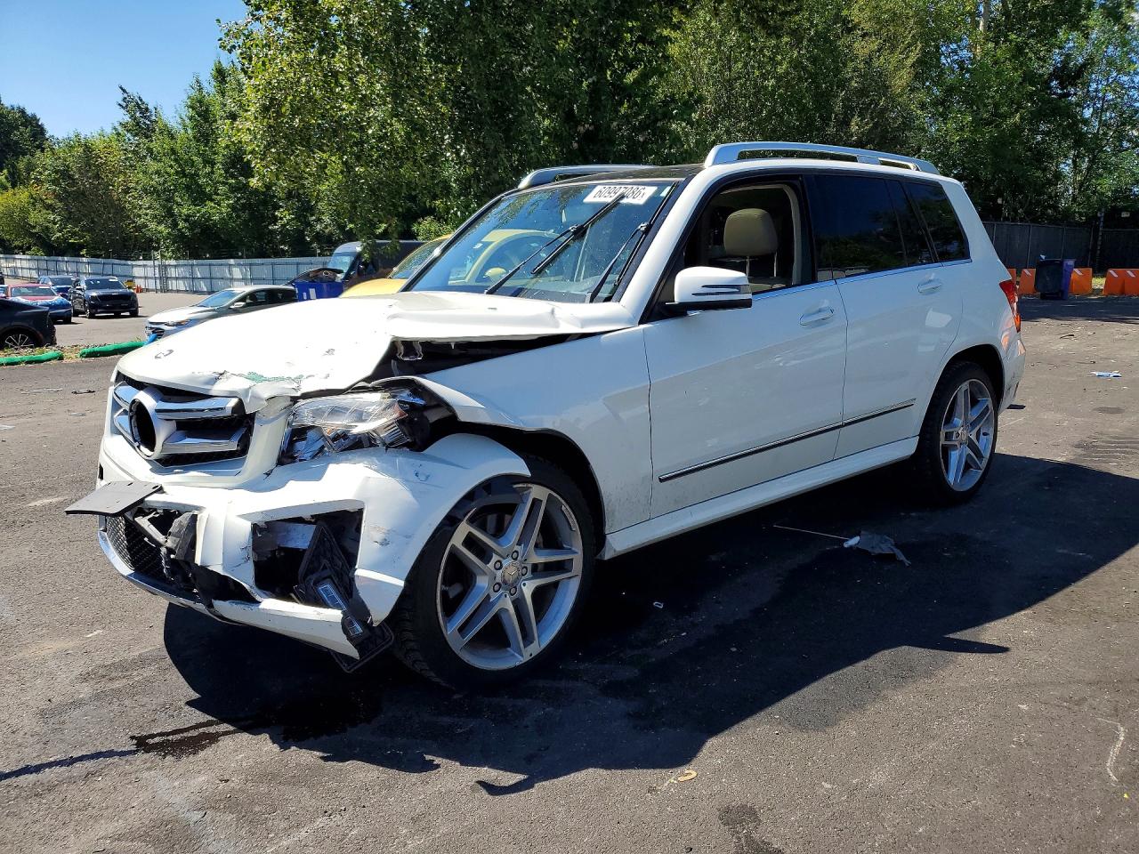 2011 Mercedes-benz Glk 350 4matic White vin: WDCGG8HB9BF541900