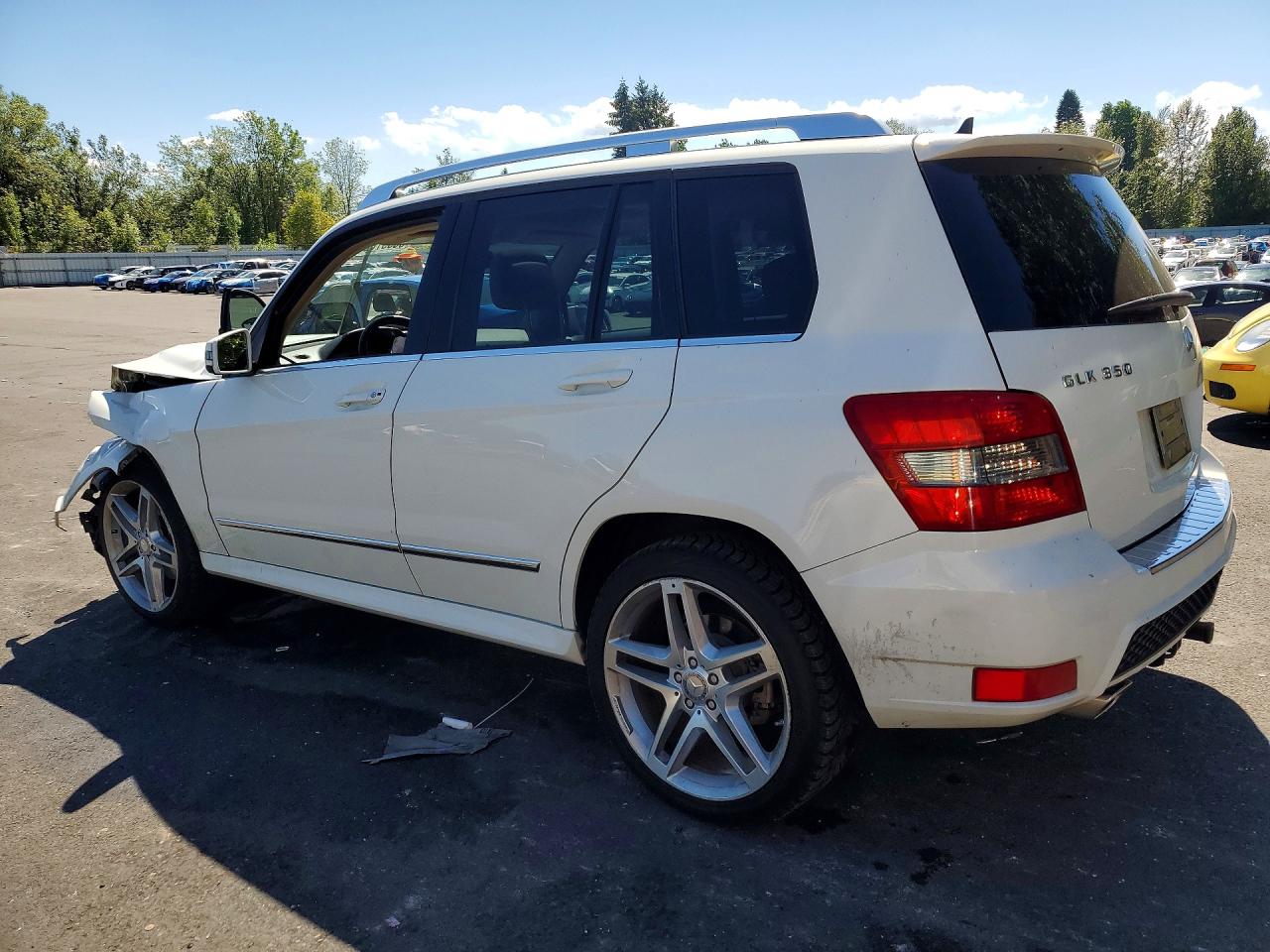 2011 Mercedes-benz Glk 350 4matic White vin: WDCGG8HB9BF541900