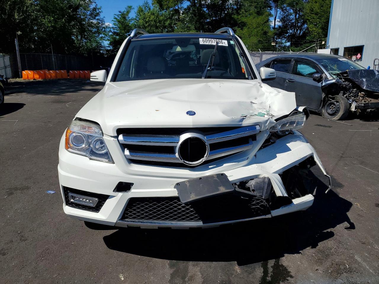 2011 Mercedes-benz Glk 350 4matic White vin: WDCGG8HB9BF541900