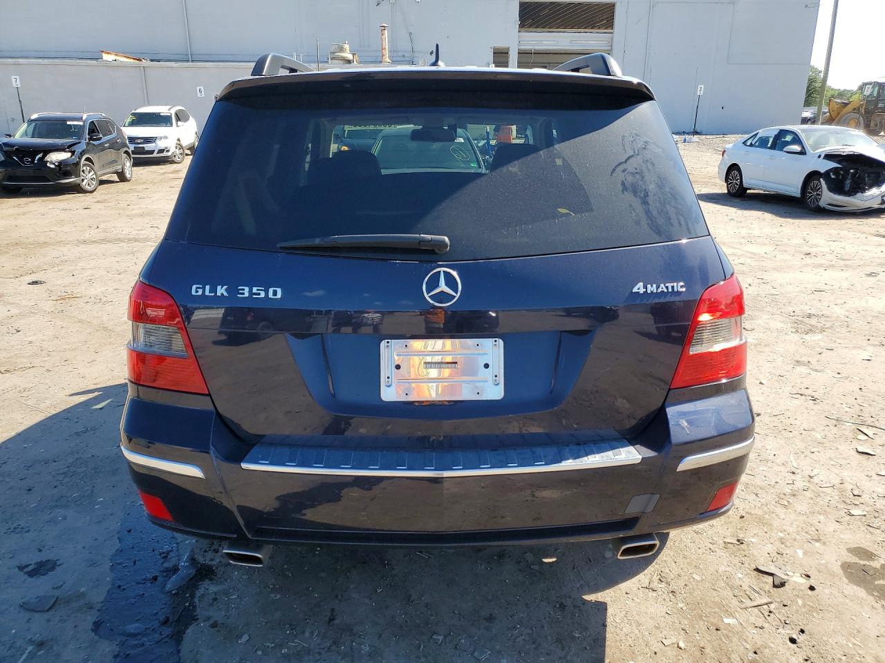 2011 Mercedes-benz Glk 350 4matic Blue vin: WDCGG8HB9BF595097