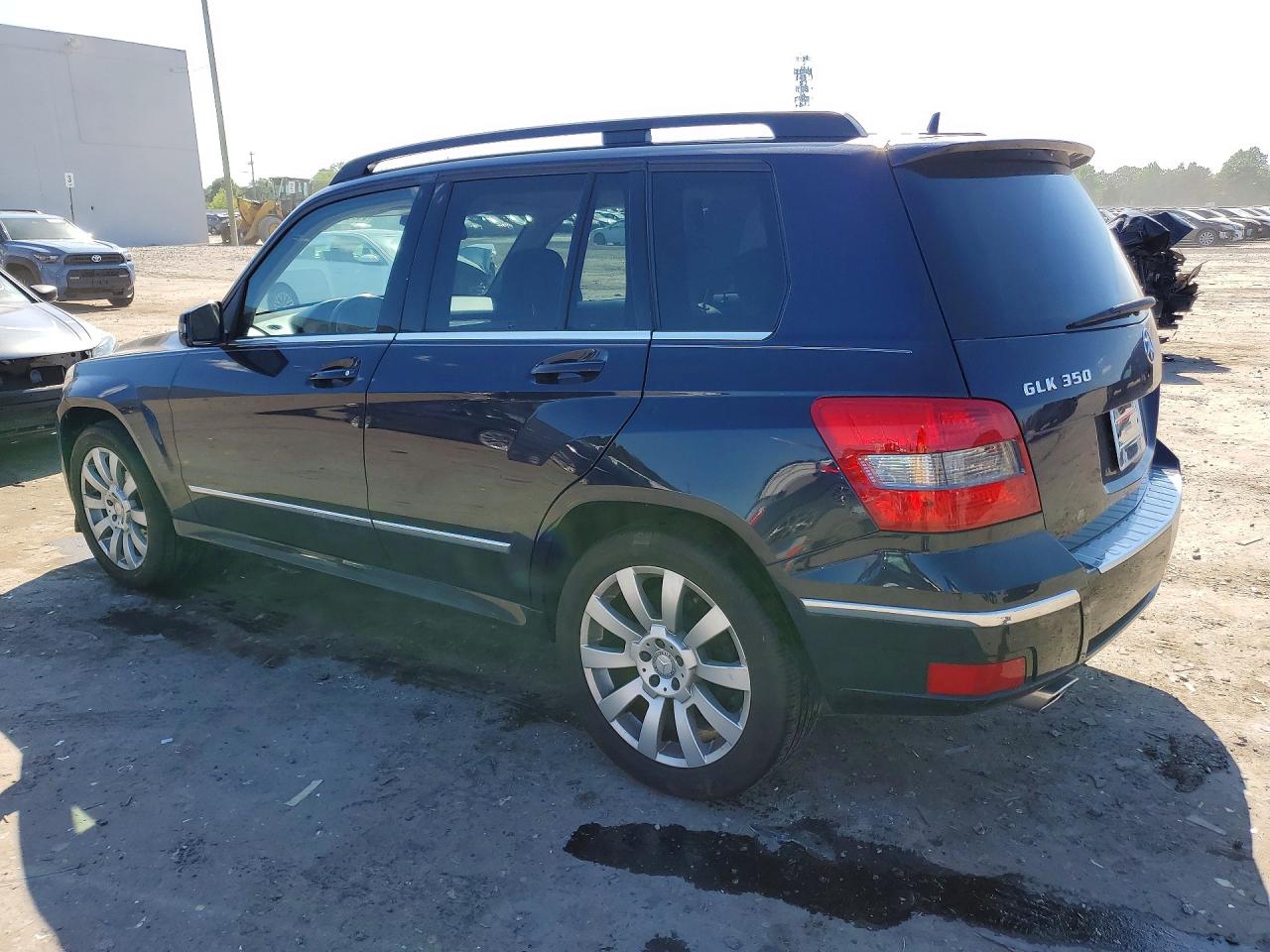 2011 Mercedes-benz Glk 350 4matic Blue vin: WDCGG8HB9BF595097