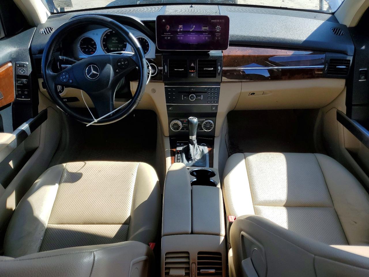 2011 Mercedes-benz Glk 350 4matic Blue vin: WDCGG8HB9BF595097
