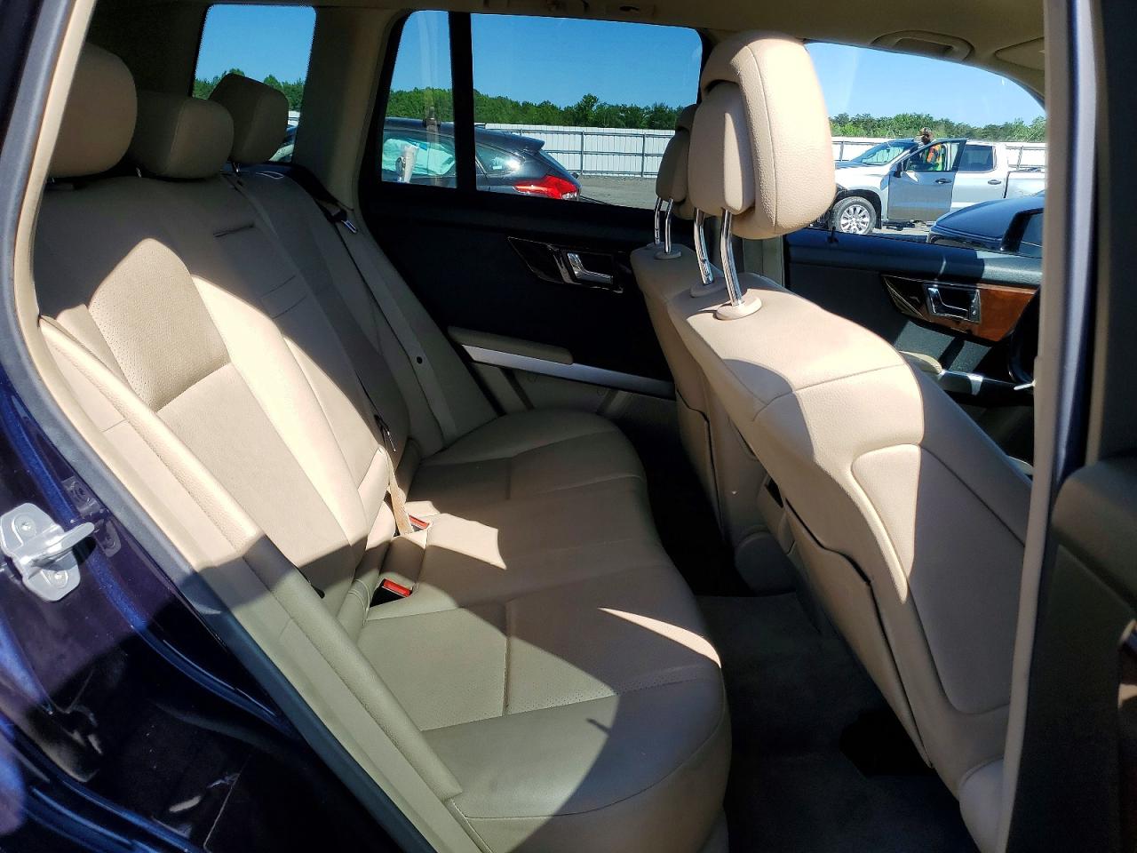 2011 Mercedes-benz Glk 350 4matic Blue vin: WDCGG8HB9BF595097