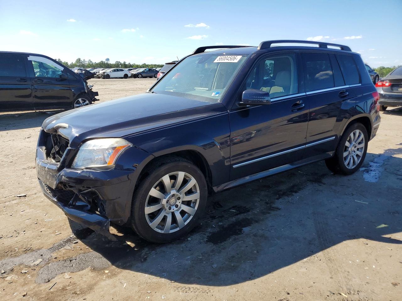 2011 Mercedes-benz Glk 350 4matic Blue vin: WDCGG8HB9BF595097