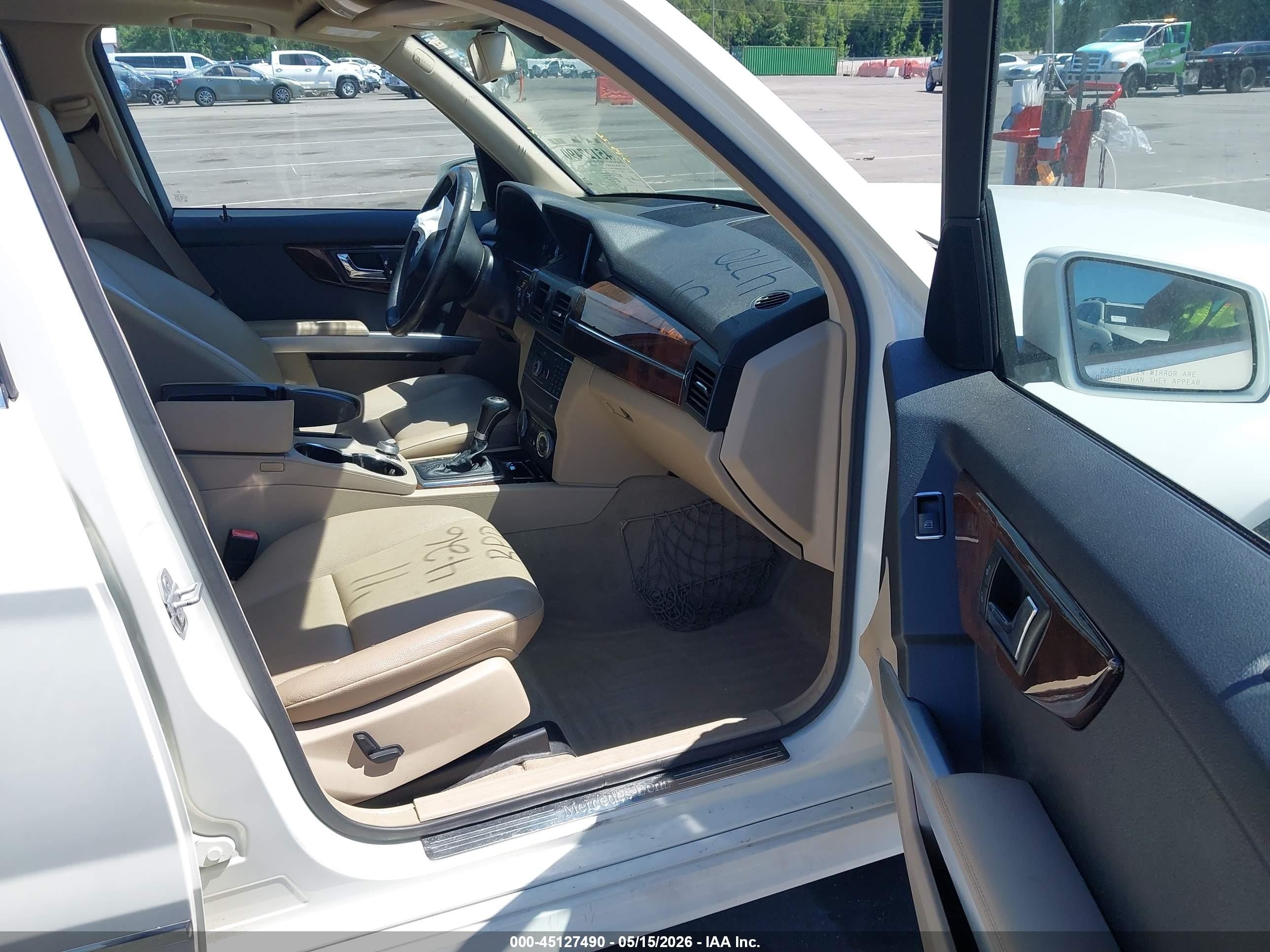 2011 Mercedes-benz Glk 350 4matic White vin: WDCGG8HB9BF604770