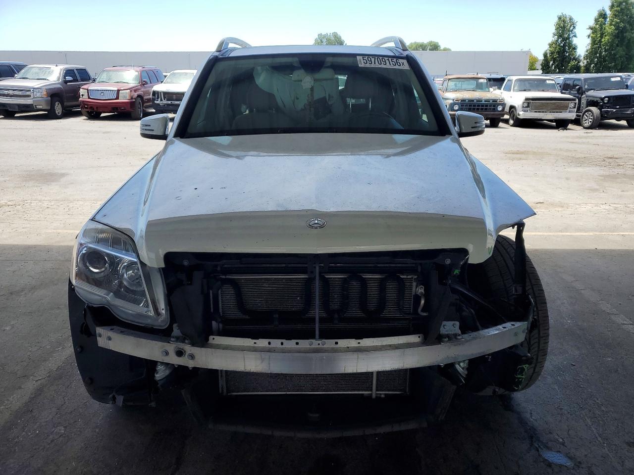 2011 Mercedes-benz Glk 350 4matic White vin: WDCGG8HB9BF640670