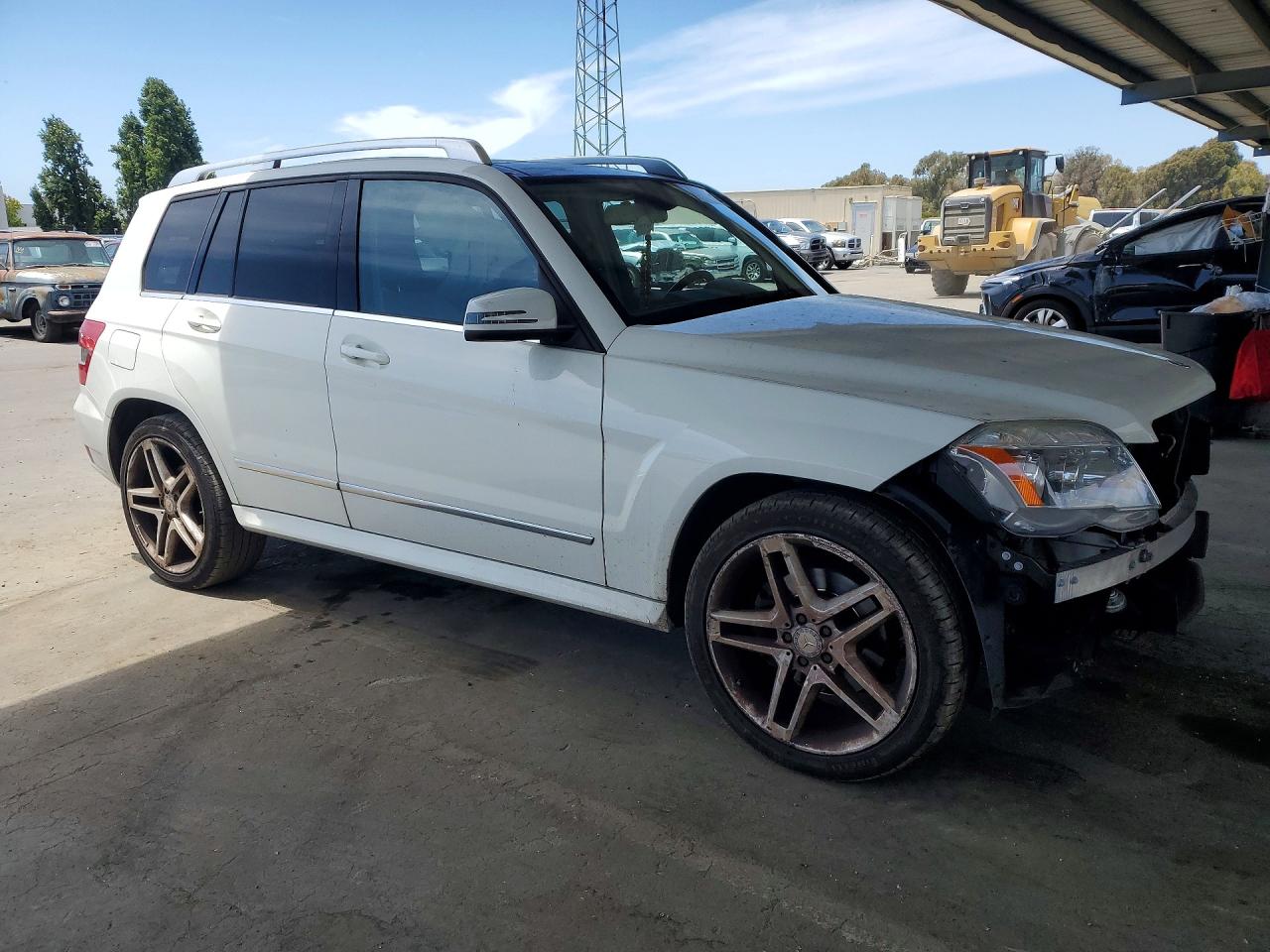 2011 Mercedes-benz Glk 350 4matic White vin: WDCGG8HB9BF640670