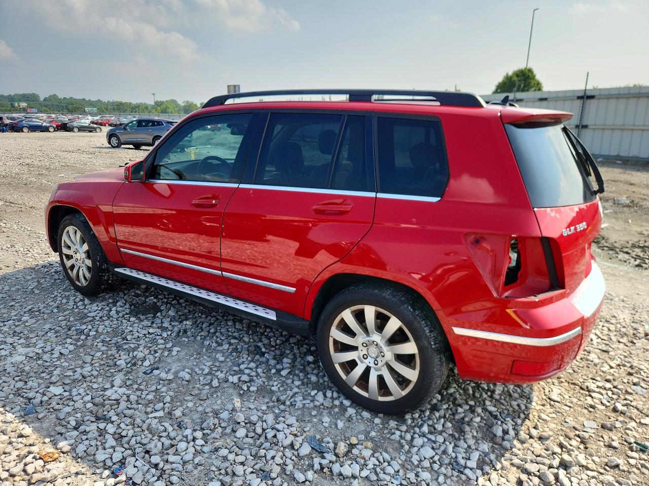 2011 Mercedes-benz Glk 350 4matic Red vin: WDCGG8HB9BF647991