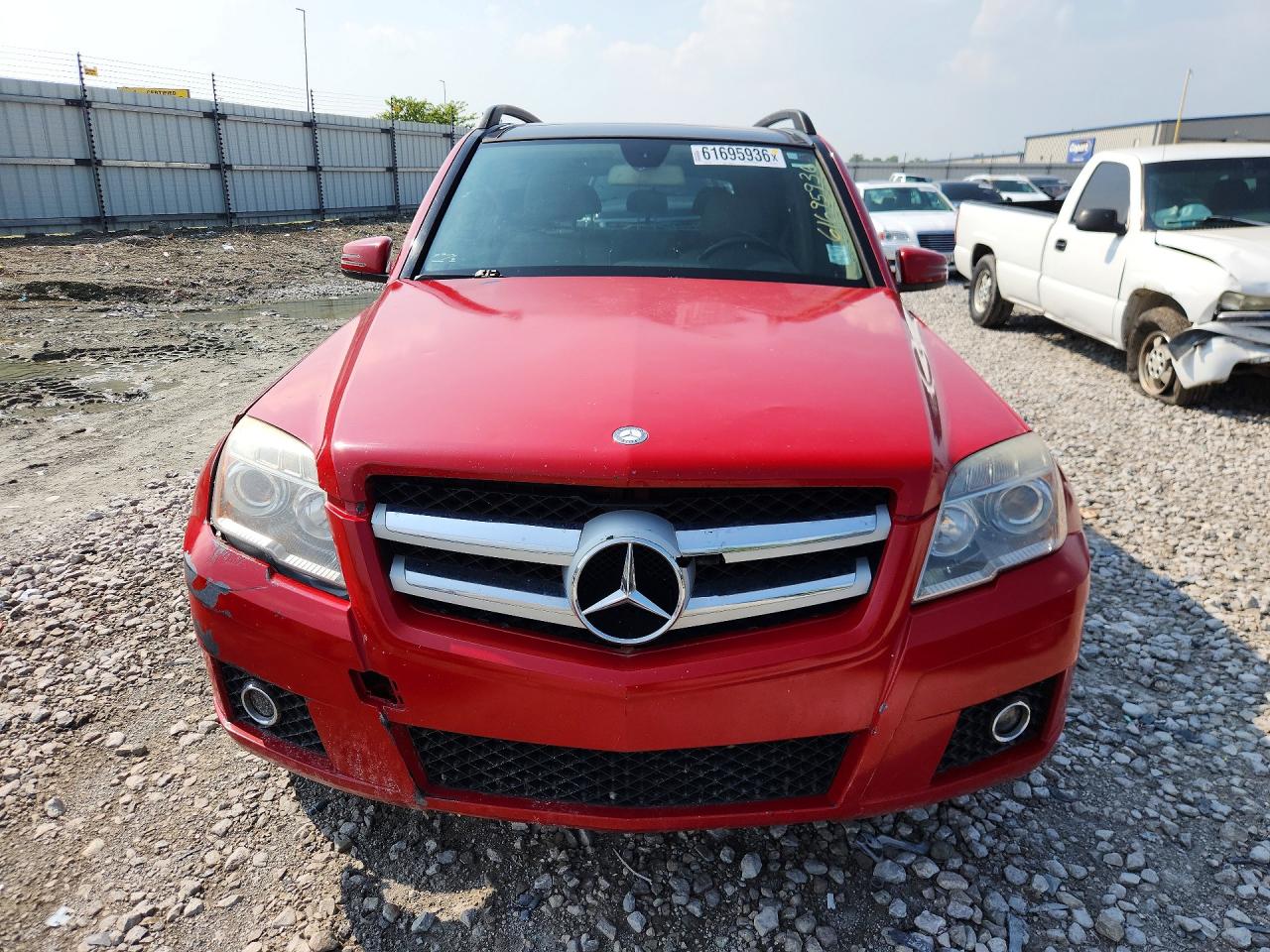 2011 Mercedes-benz Glk 350 4matic Red vin: WDCGG8HB9BF647991