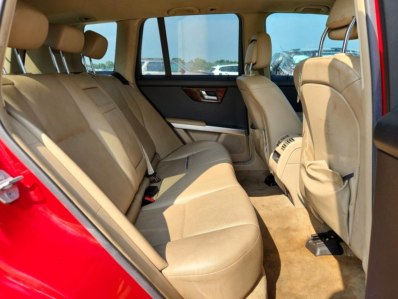 2011 Mercedes-benz Glk 350 4matic Red vin: WDCGG8HB9BF647991