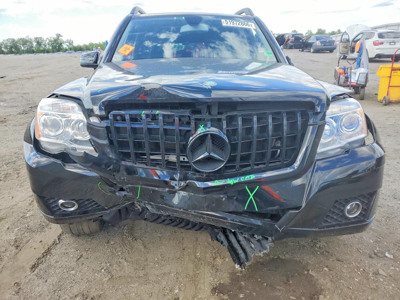 2011 Mercedes-benz Glk 350 4matic Black vin: WDCGG8HB9BF657615