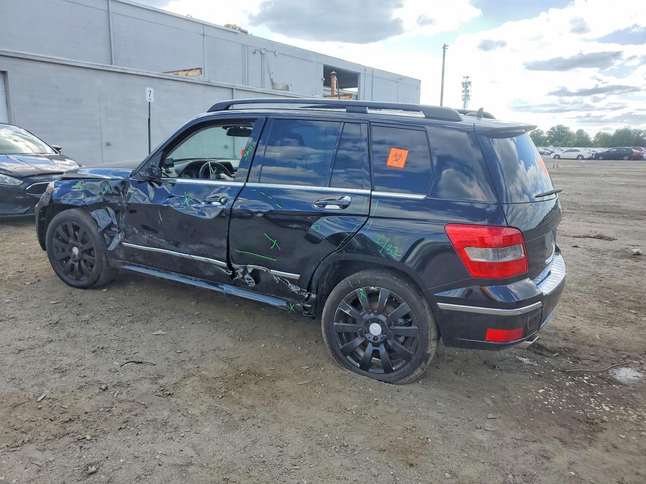 2011 Mercedes-benz Glk 350 4matic Black vin: WDCGG8HB9BF657615