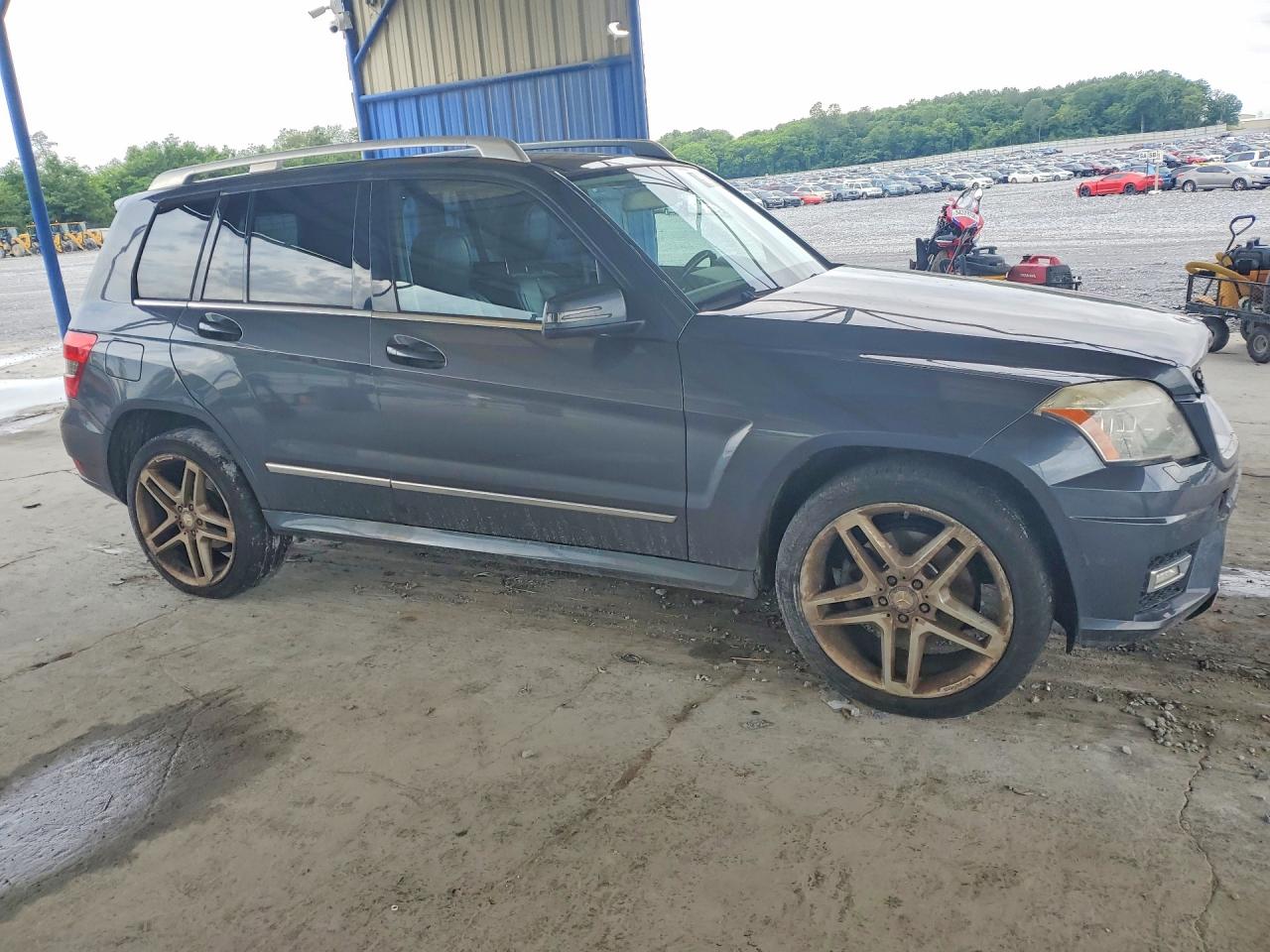 2011 Mercedes-benz Glk 350 4matic Gray vin: WDCGG8HB9BF674415